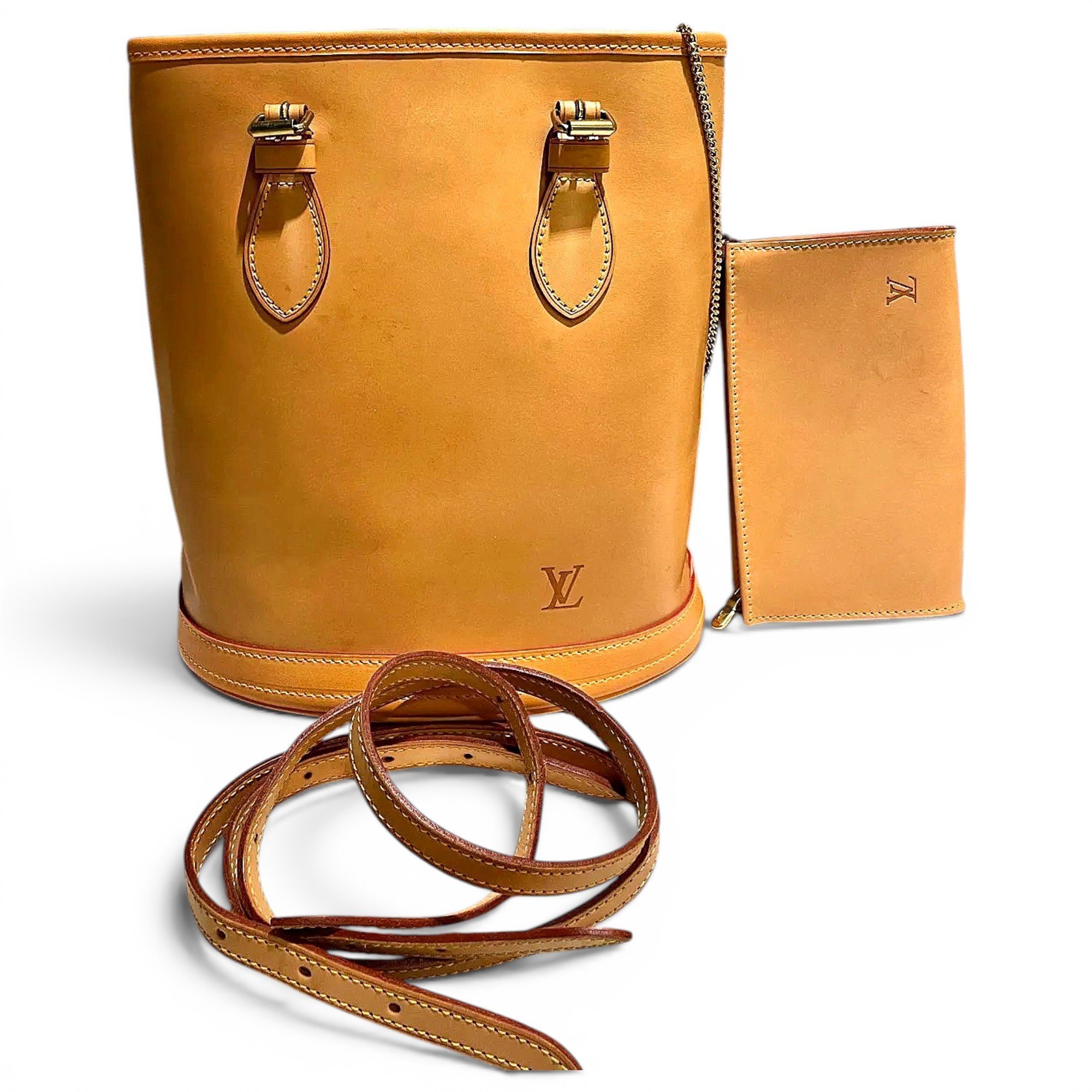 Leather crossbody bag