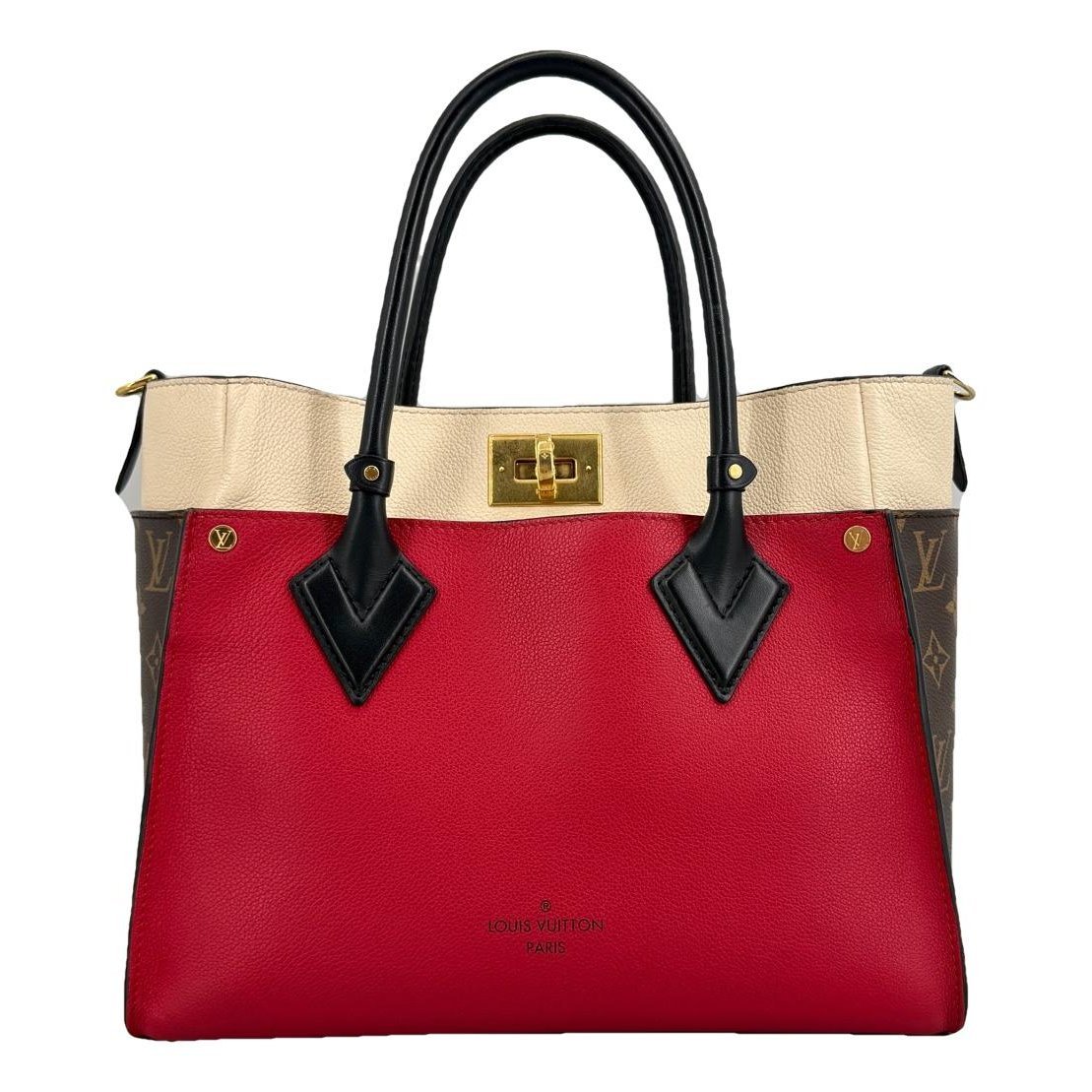 On My Side leather handbag