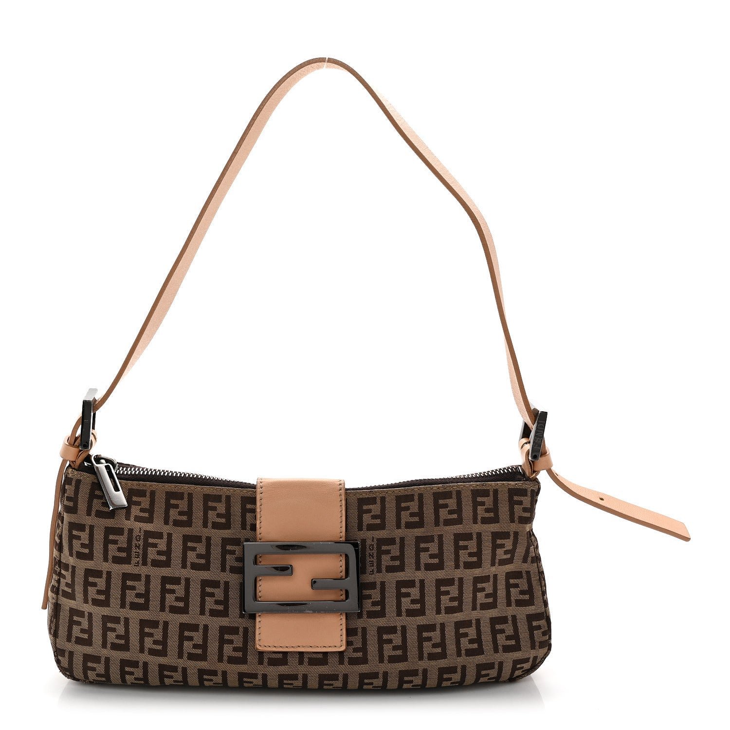 Fendi Zucchino Baguette  Beige