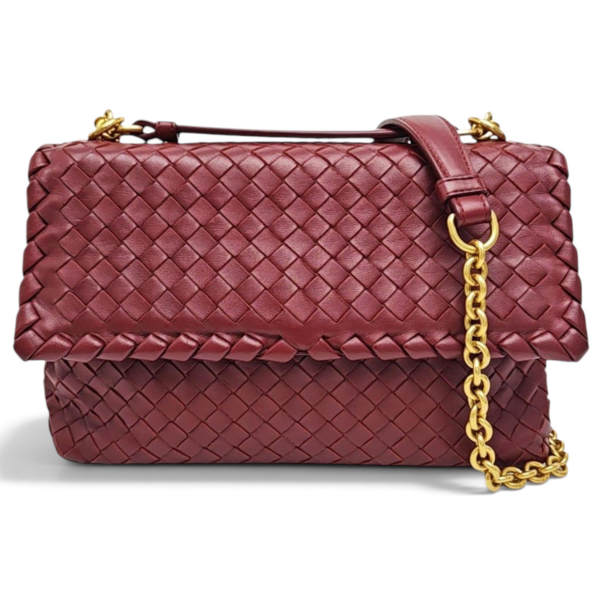 Olimpia leather crossbody bag