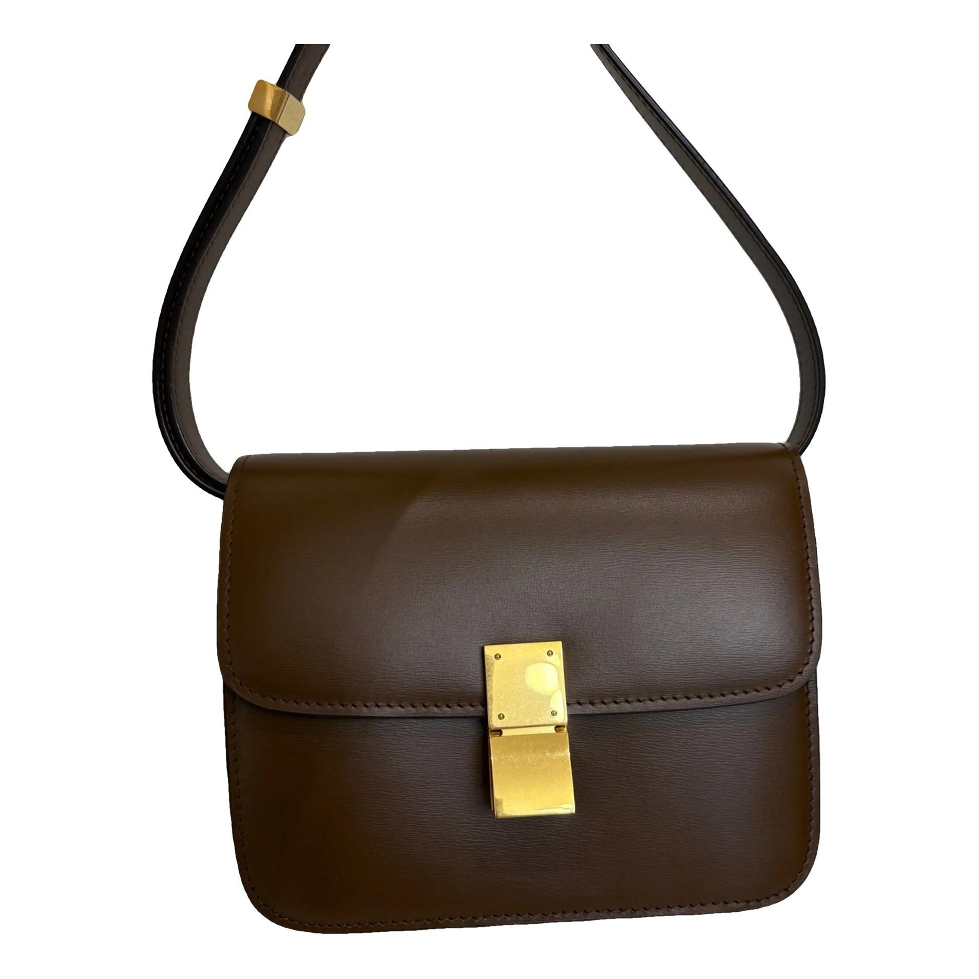 Classic leather handbag