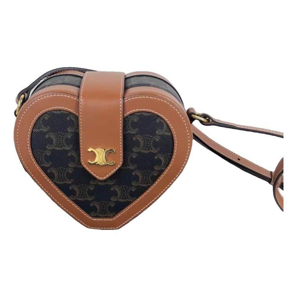 Leather crossbody bag