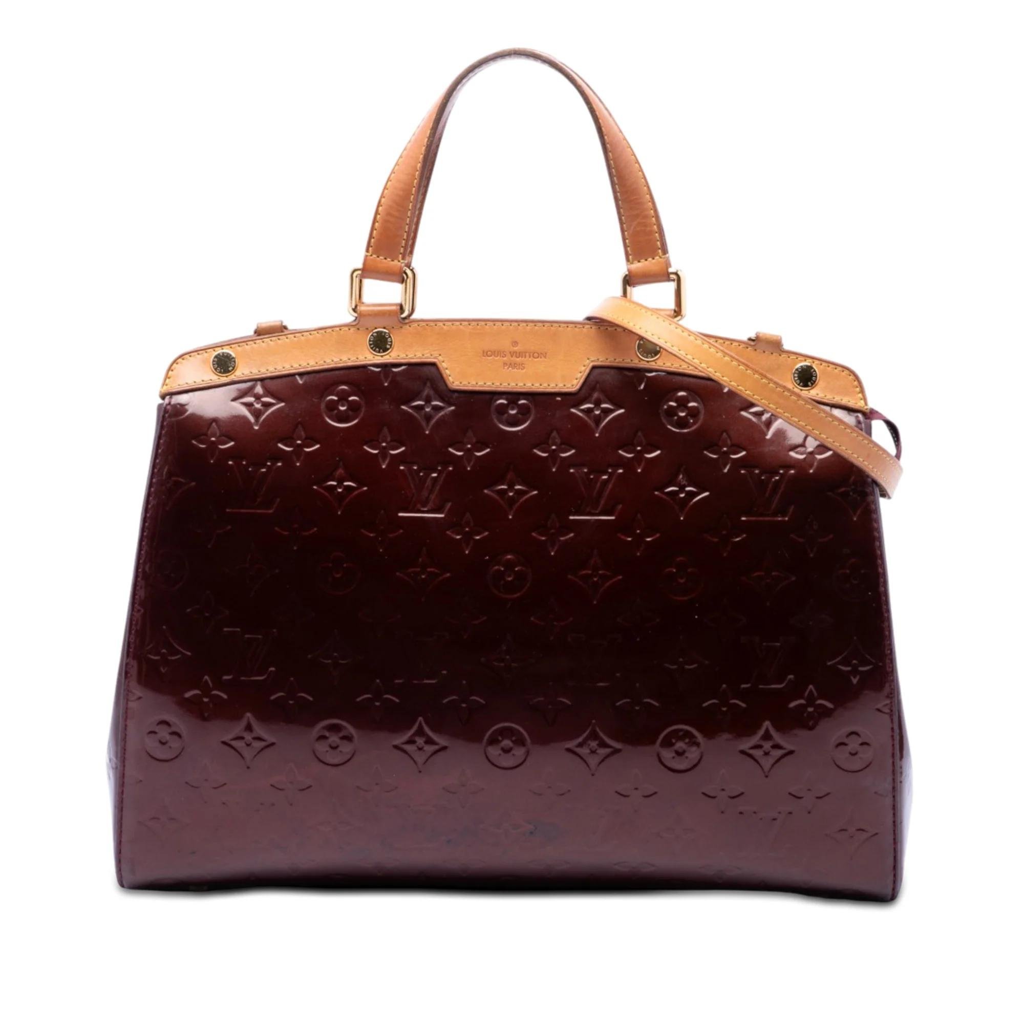 Bréa leather handbag