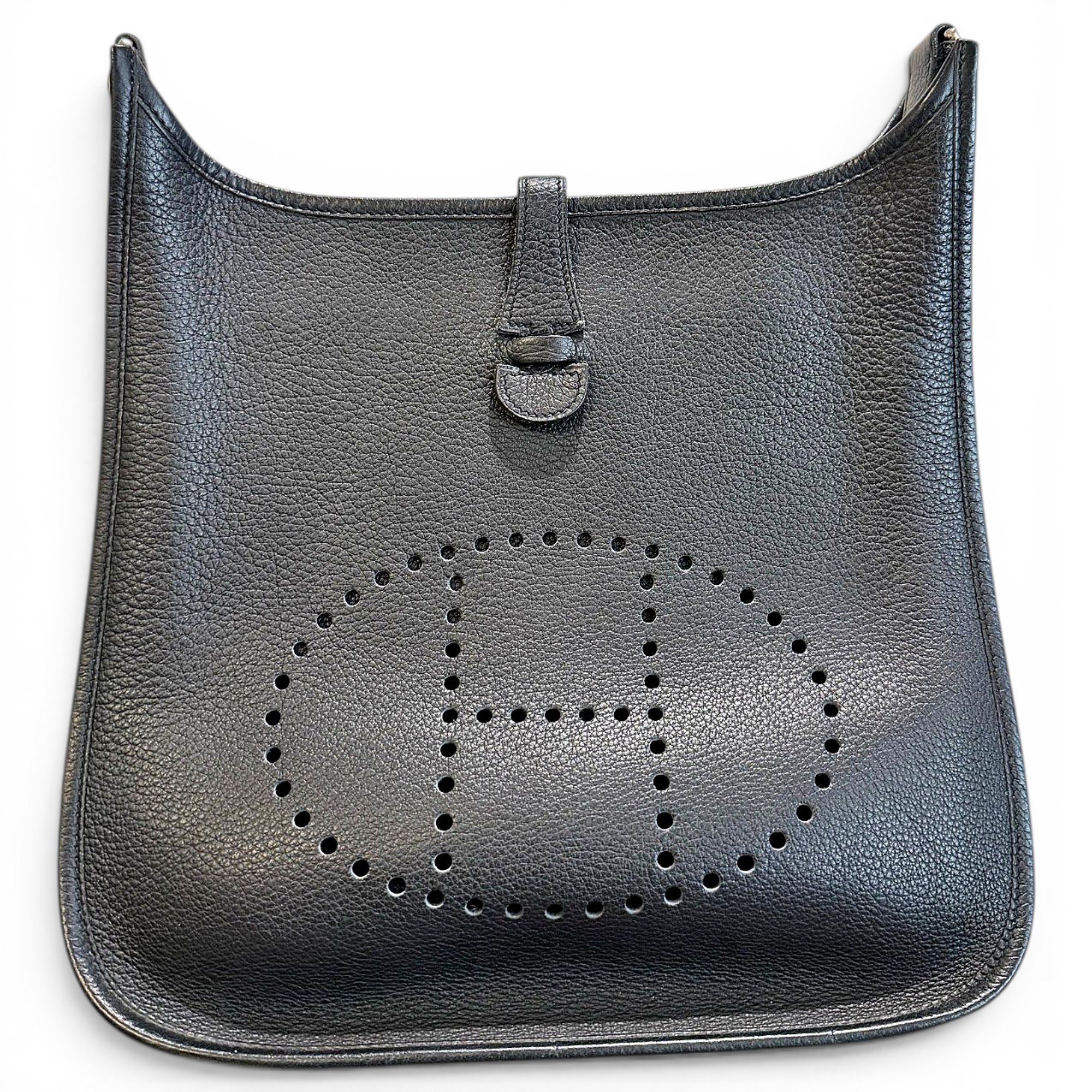 Hermes Evelyne Handbag Black
