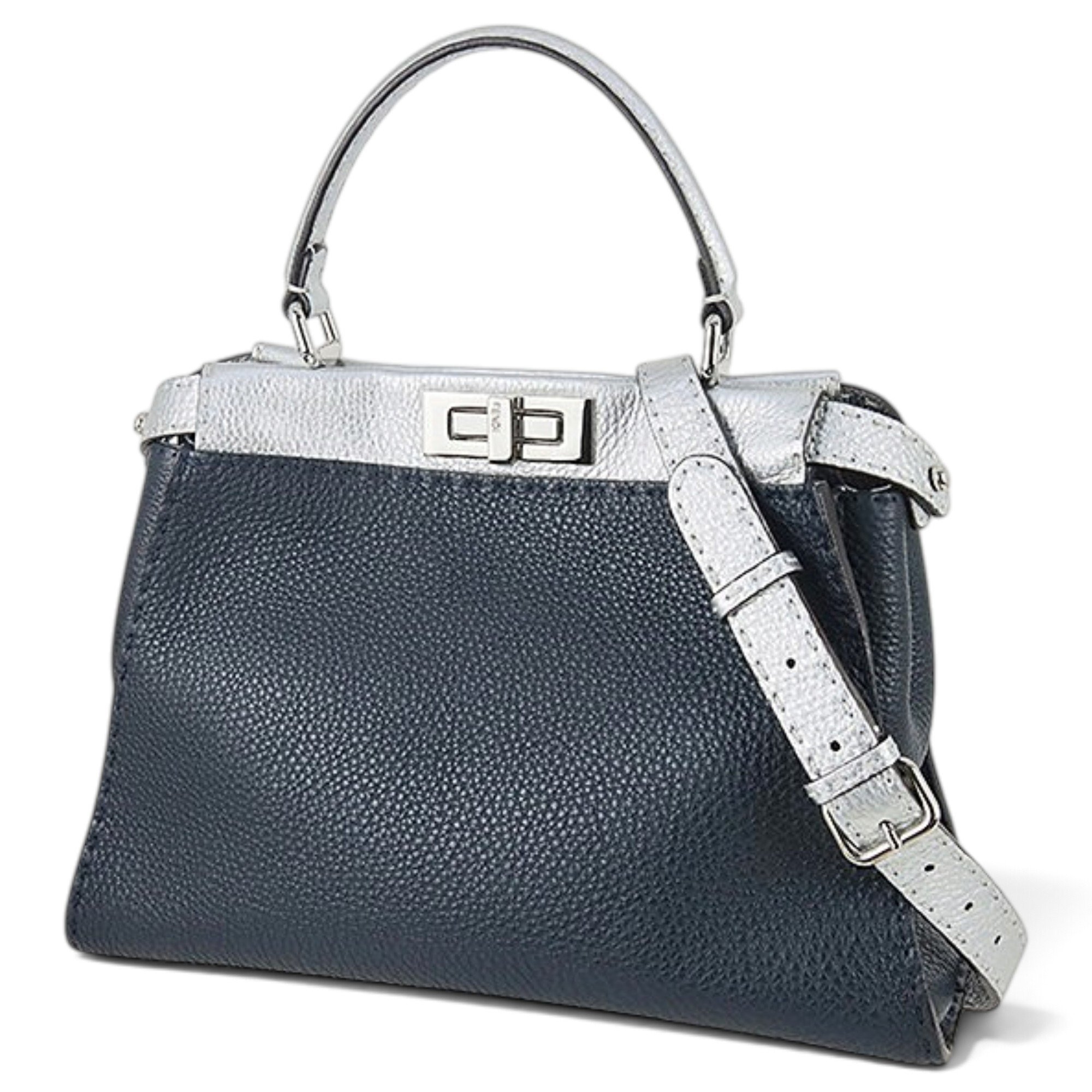 Peekaboo leather handbag