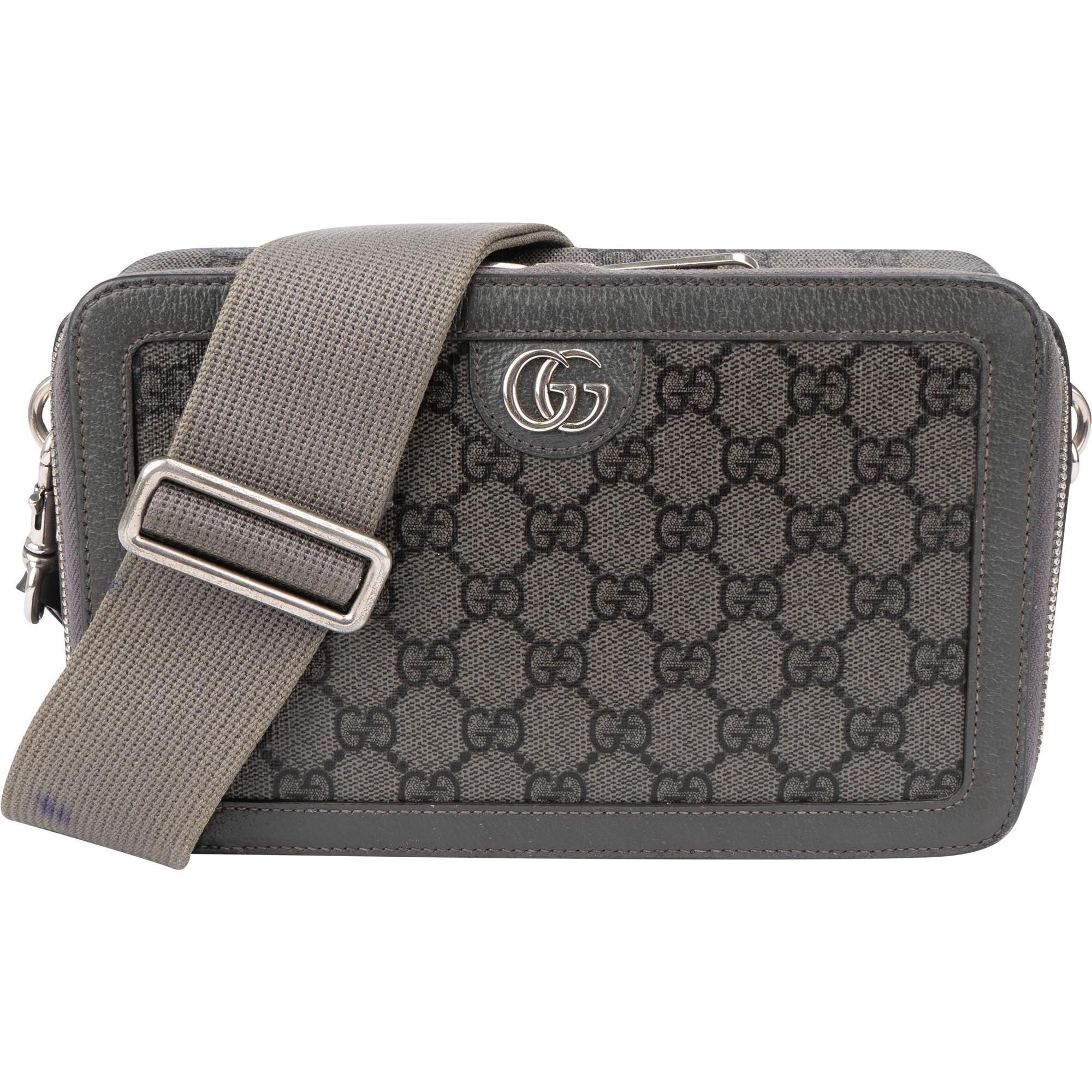 Ophidia leather crossbody bag