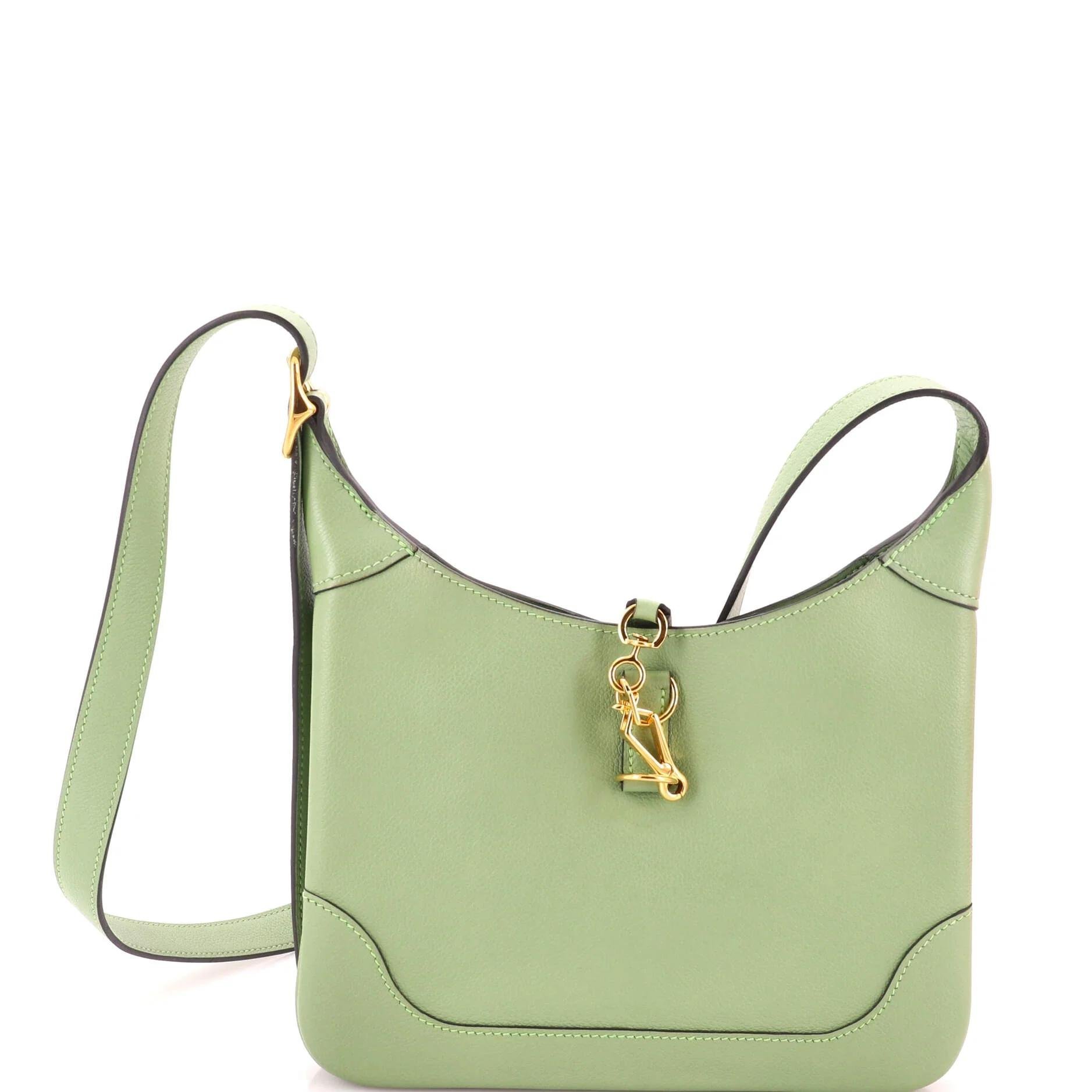 Leather crossbody bag