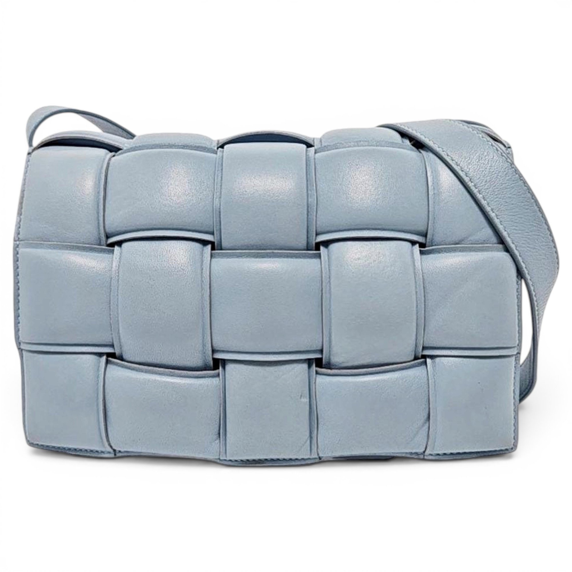Cassette Padded leather handbag