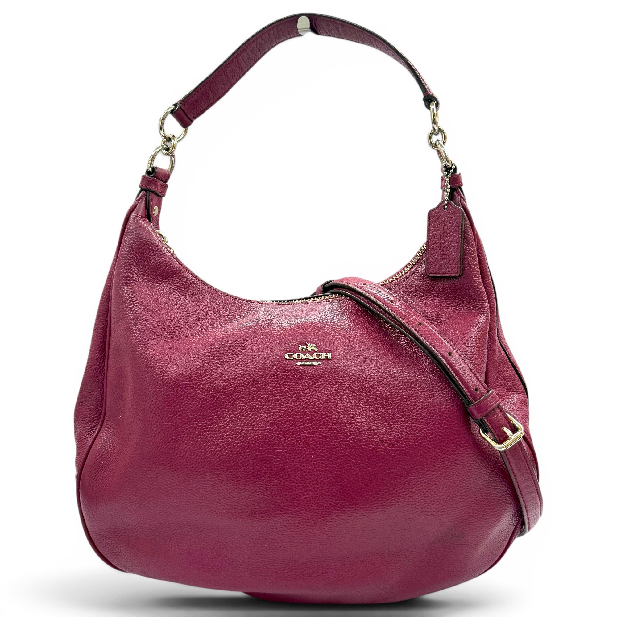 Hamilton Hobo leather handbag