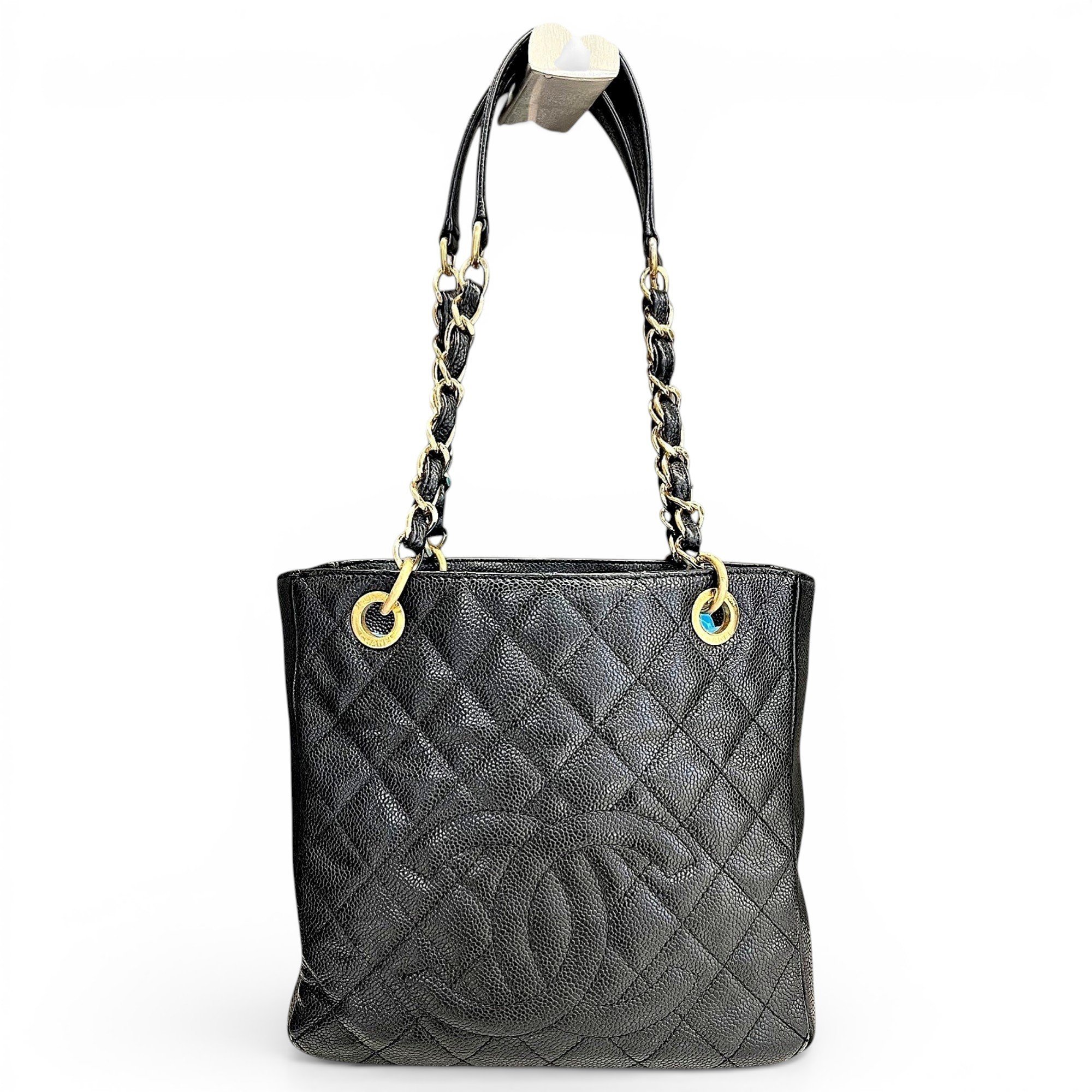 Petite Shopping Tote leather tote