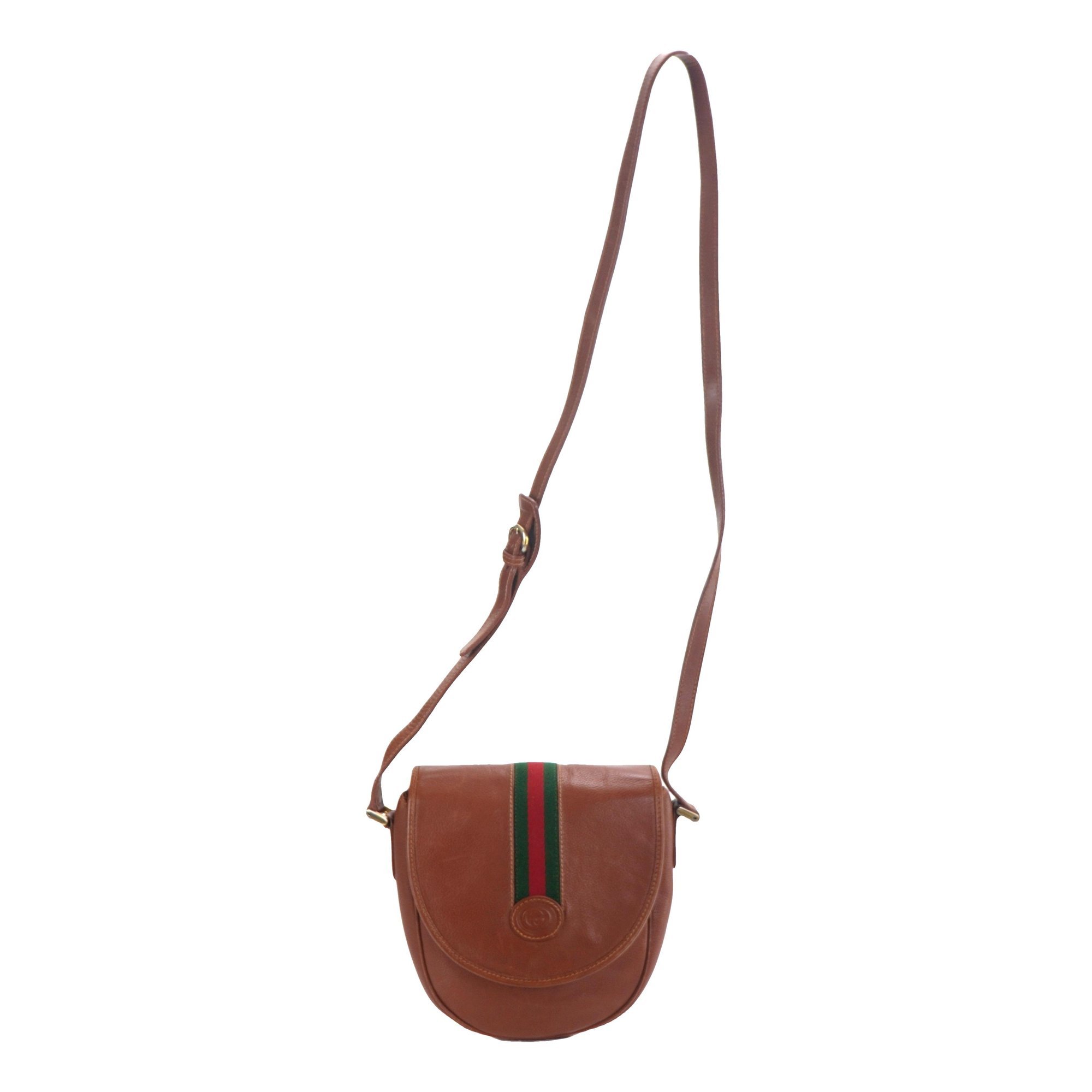 Ophidia leather crossbody bag