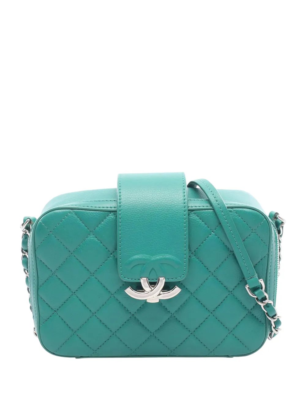2016-2017 Small Quilted Lambskin CC Box Camera Bag crossbody bag