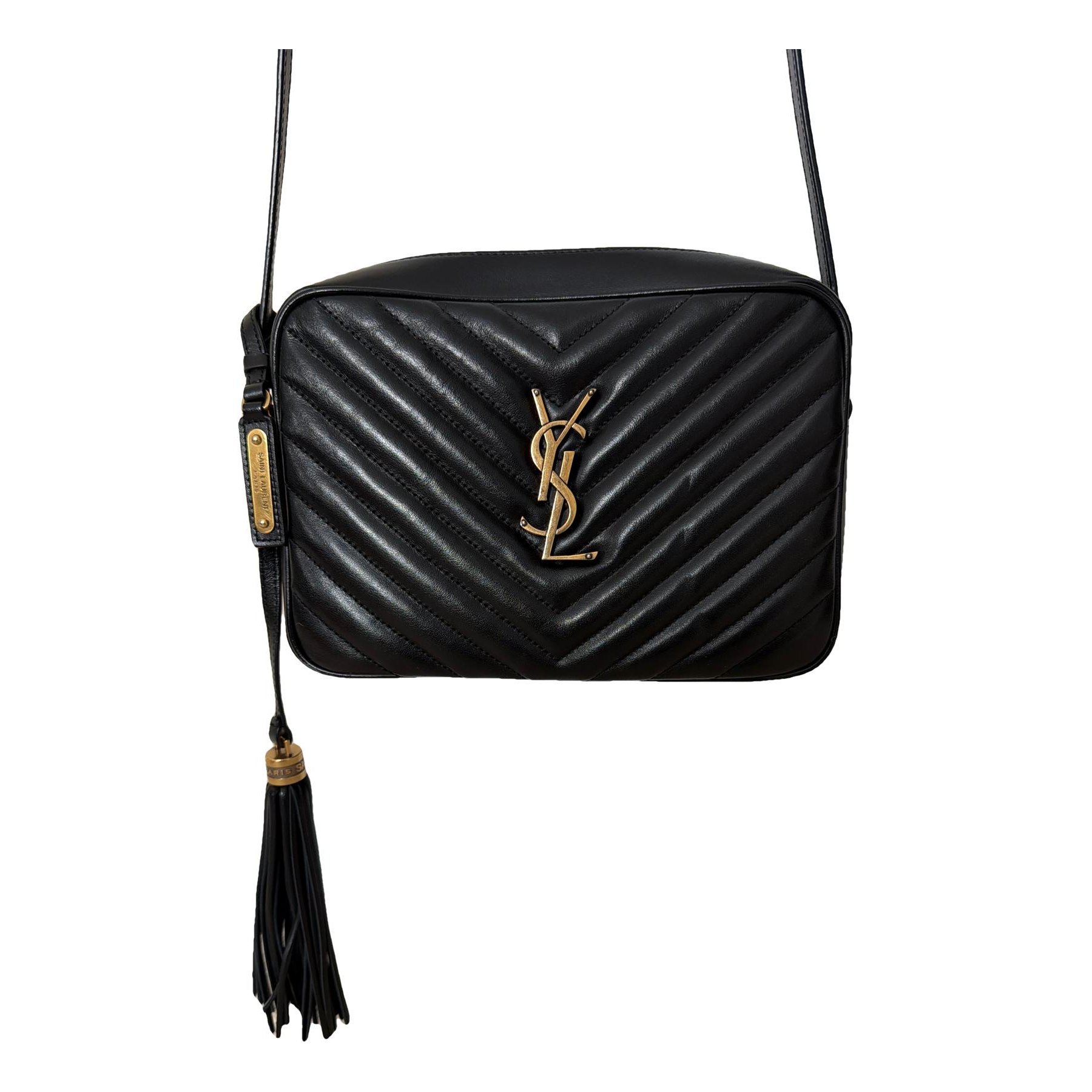 Leather crossbody bag