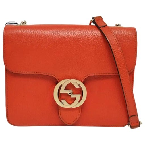 Leather crossbody bag