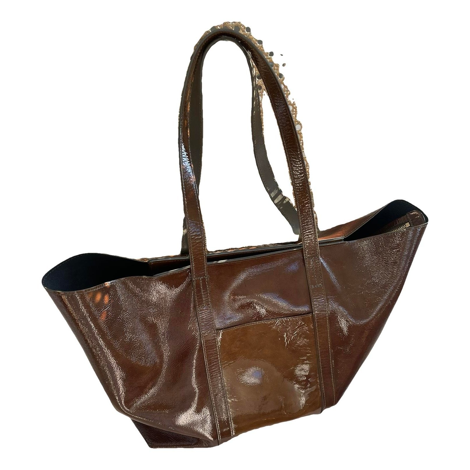 Vegan leather handbag