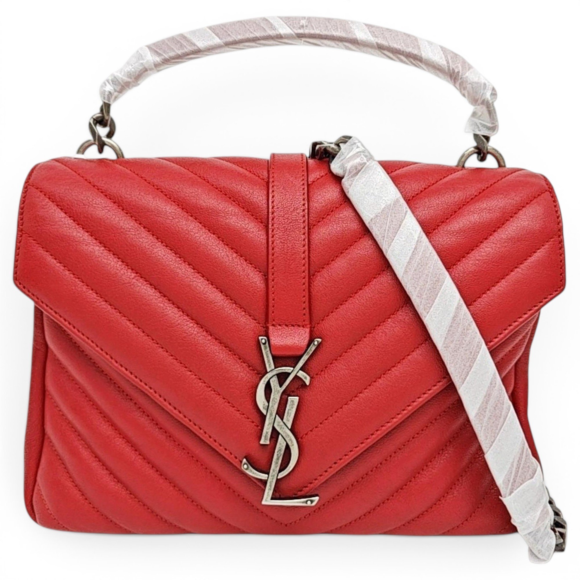 Leather handbag
