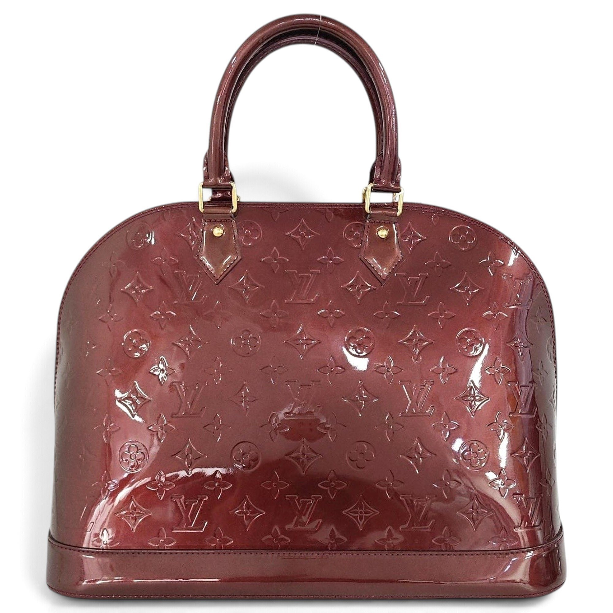 Alma patent leather handbag