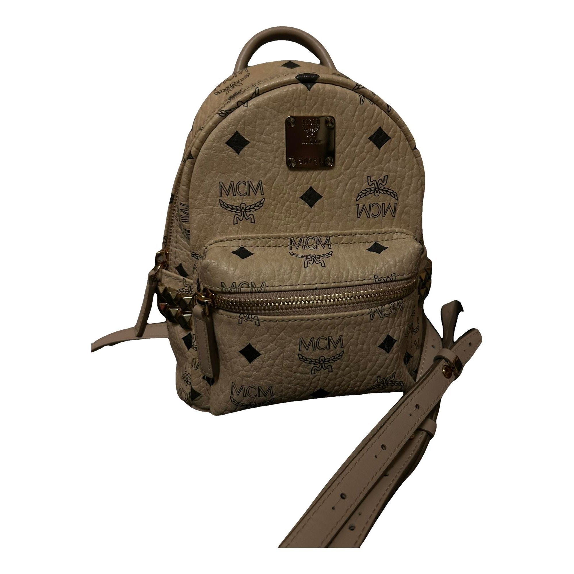 MCM Stark leather backpack