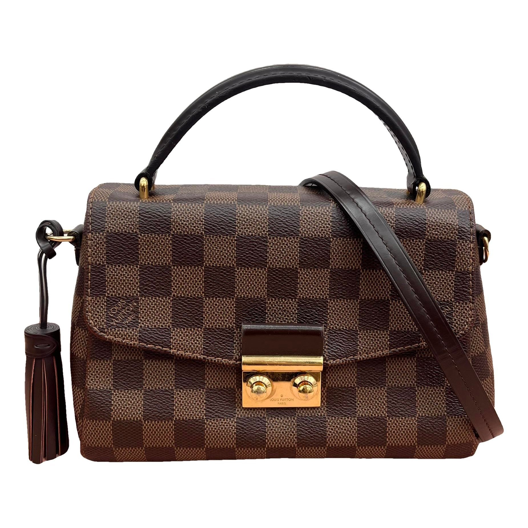 Croisette leather handbag