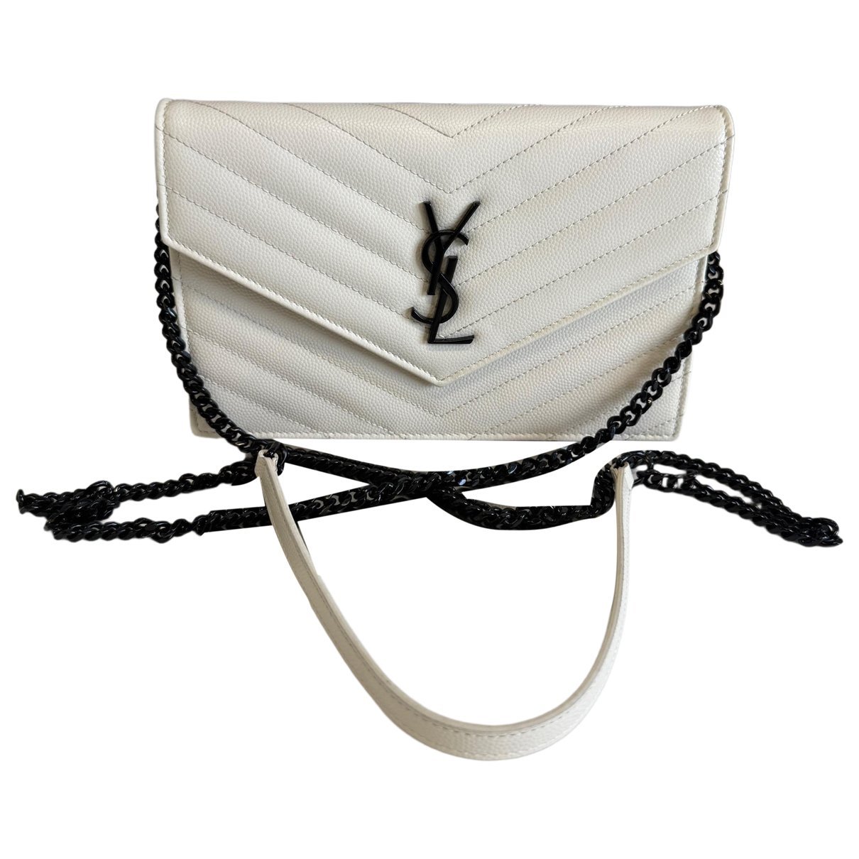 Portefeuille enveloppe leather handbag