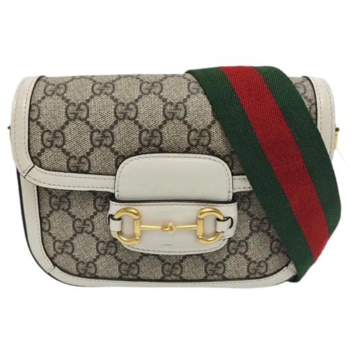 Handle Horsebit 1955 leather mini bag