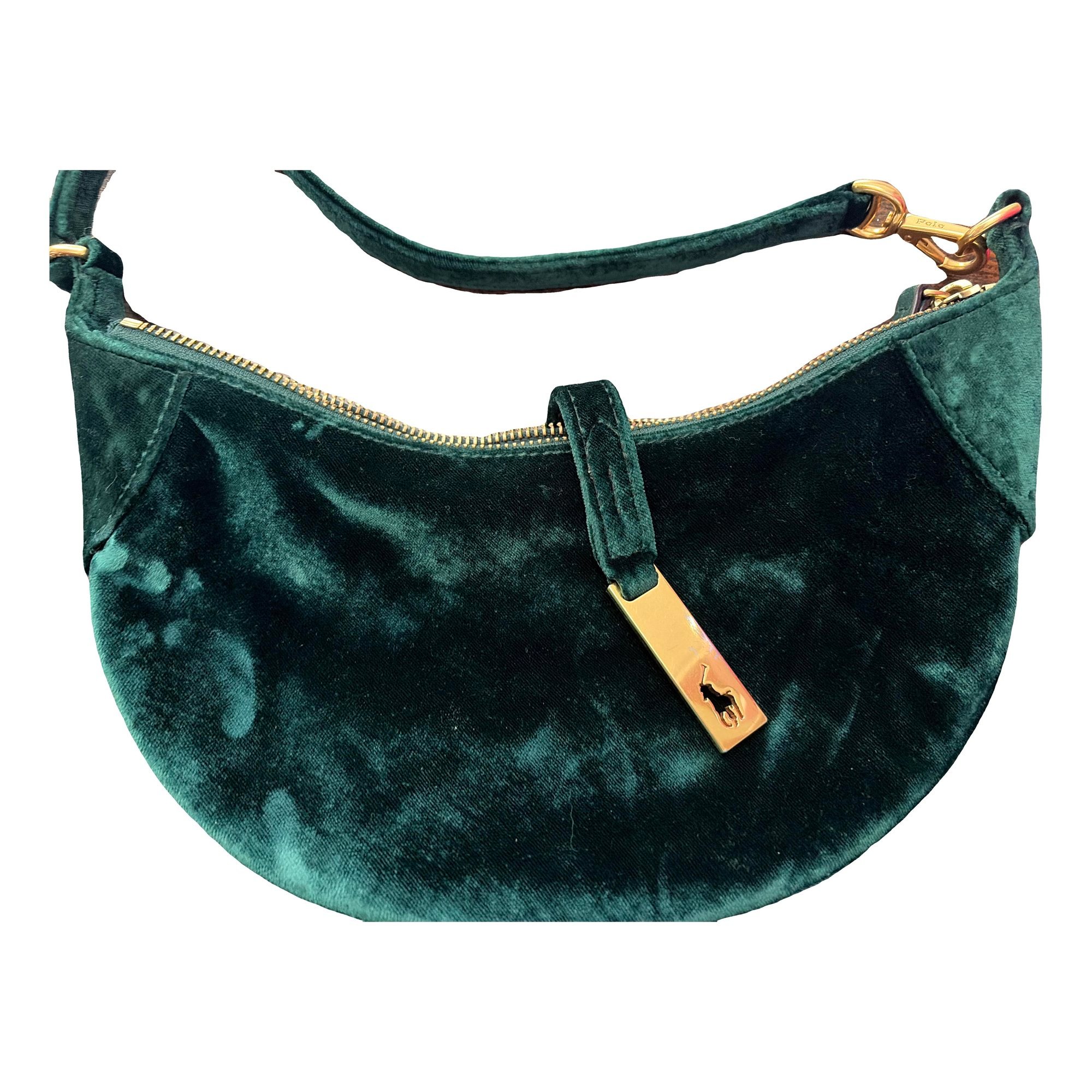 Velvet handbag