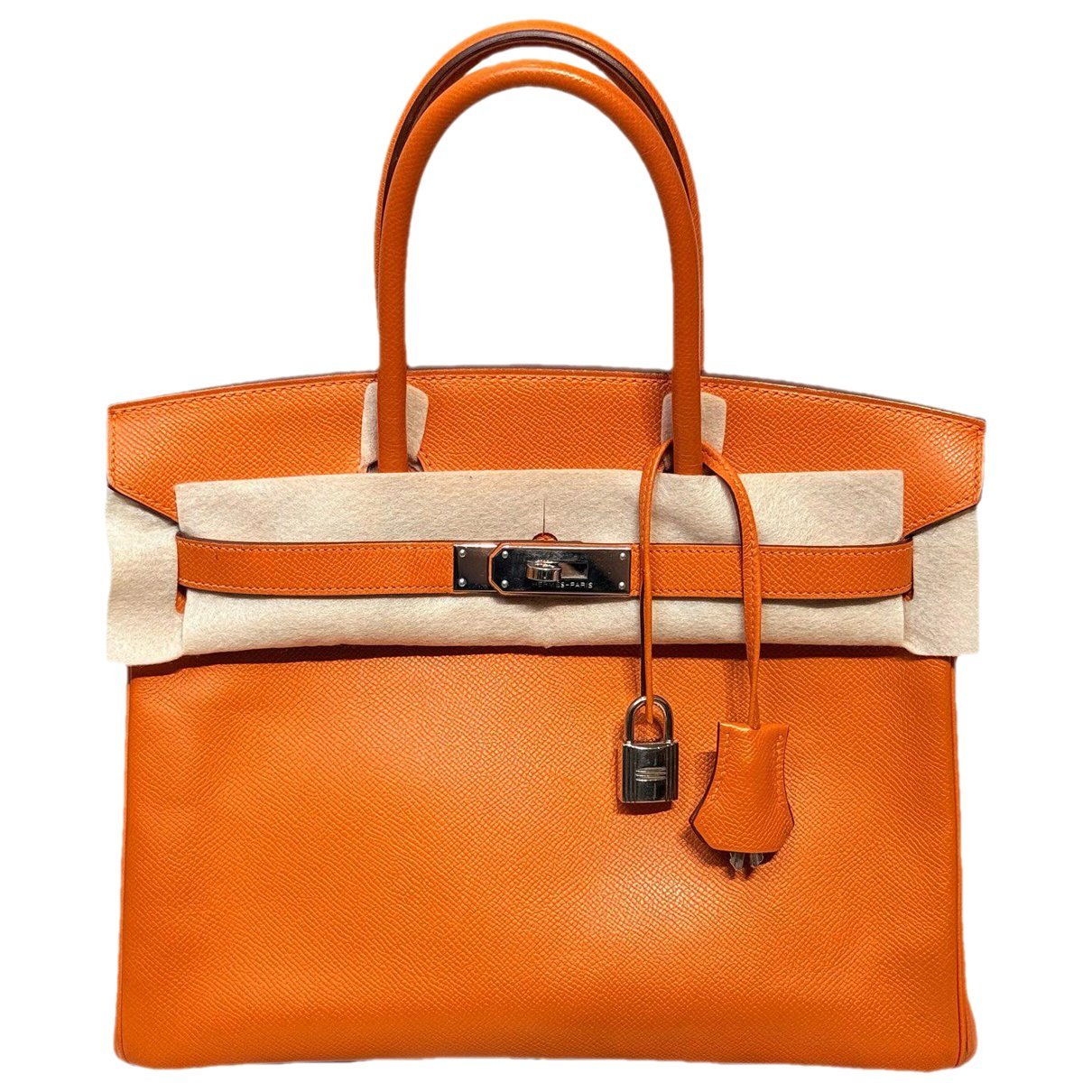 Birkin 30 leather handbag