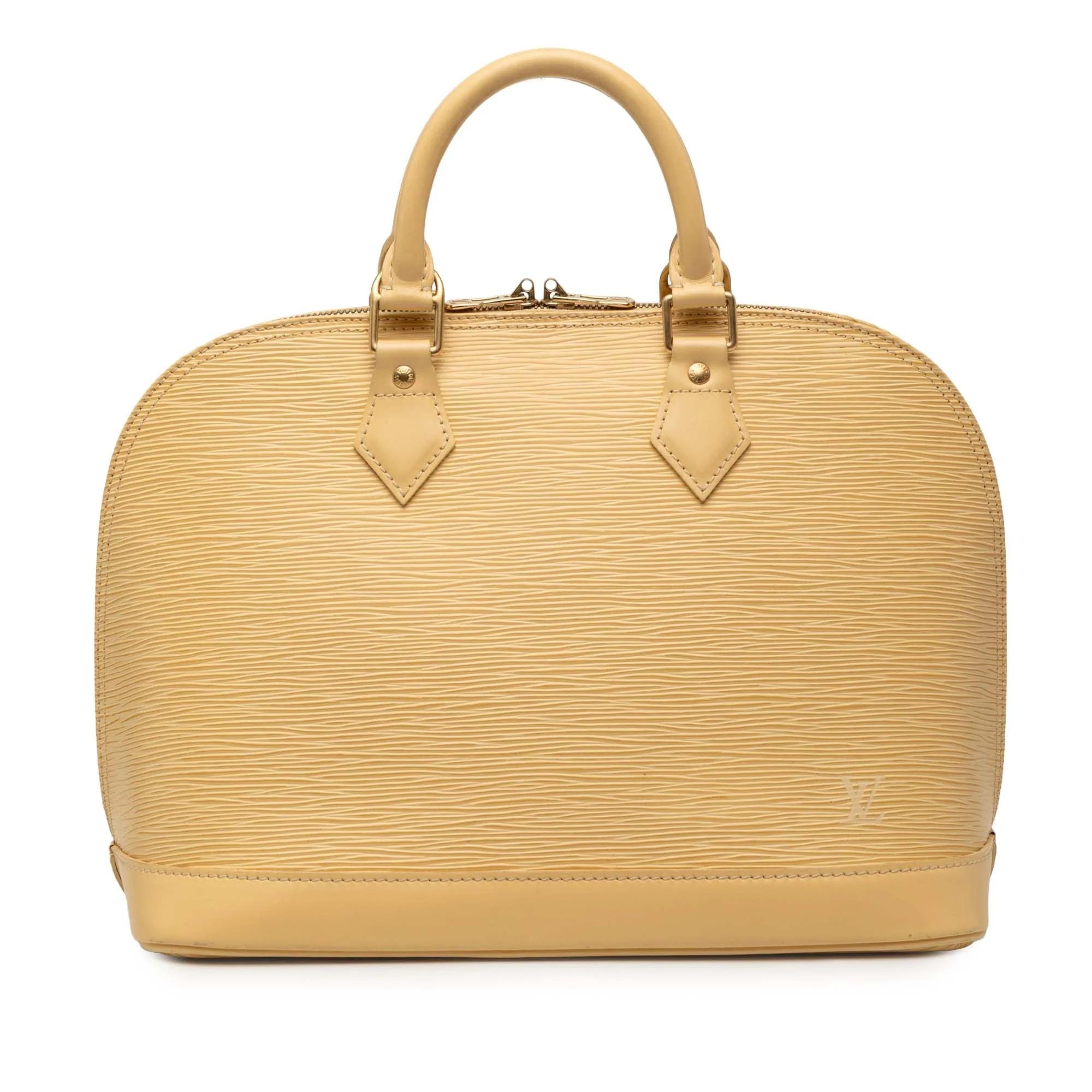 Alma leather handbag