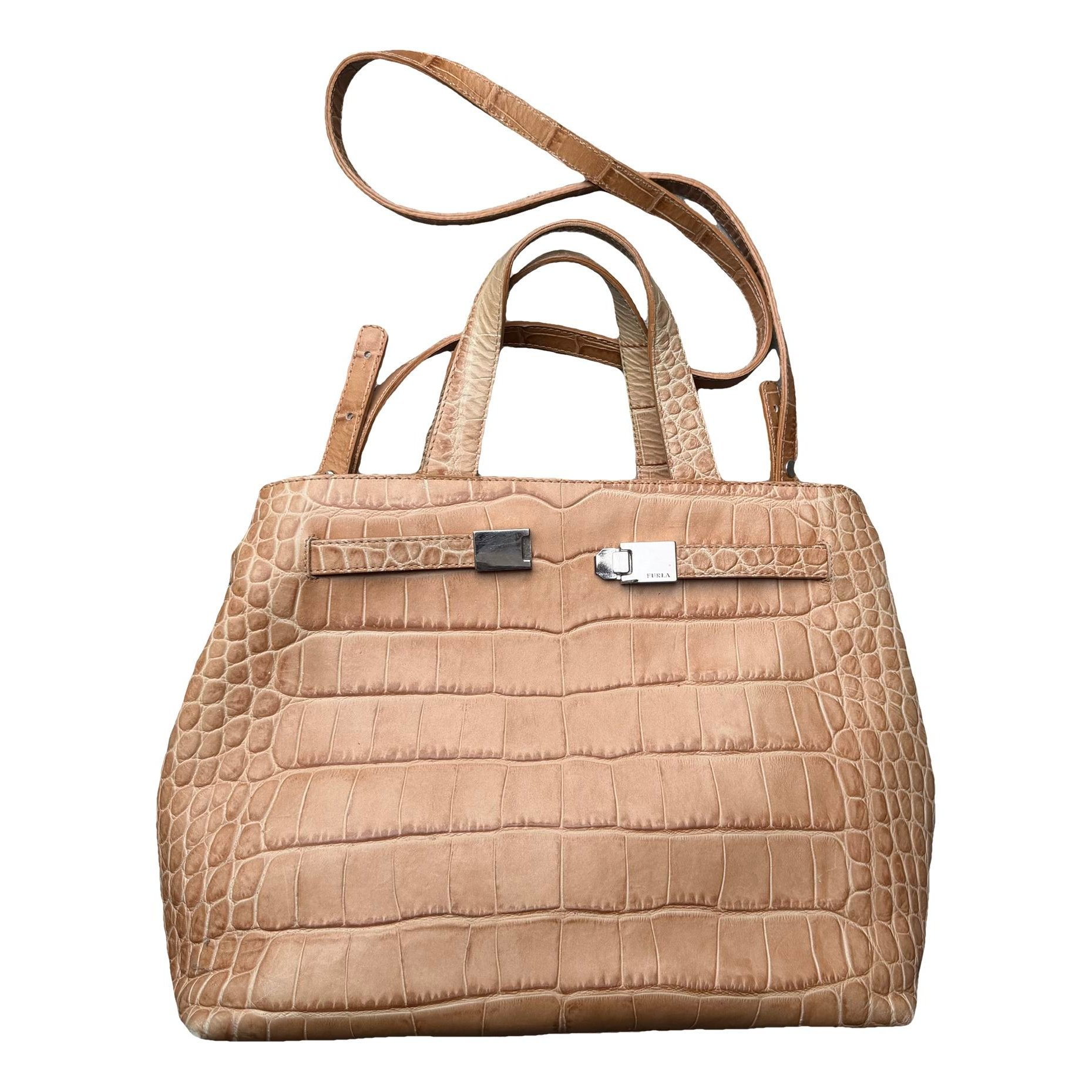 Leather handbag