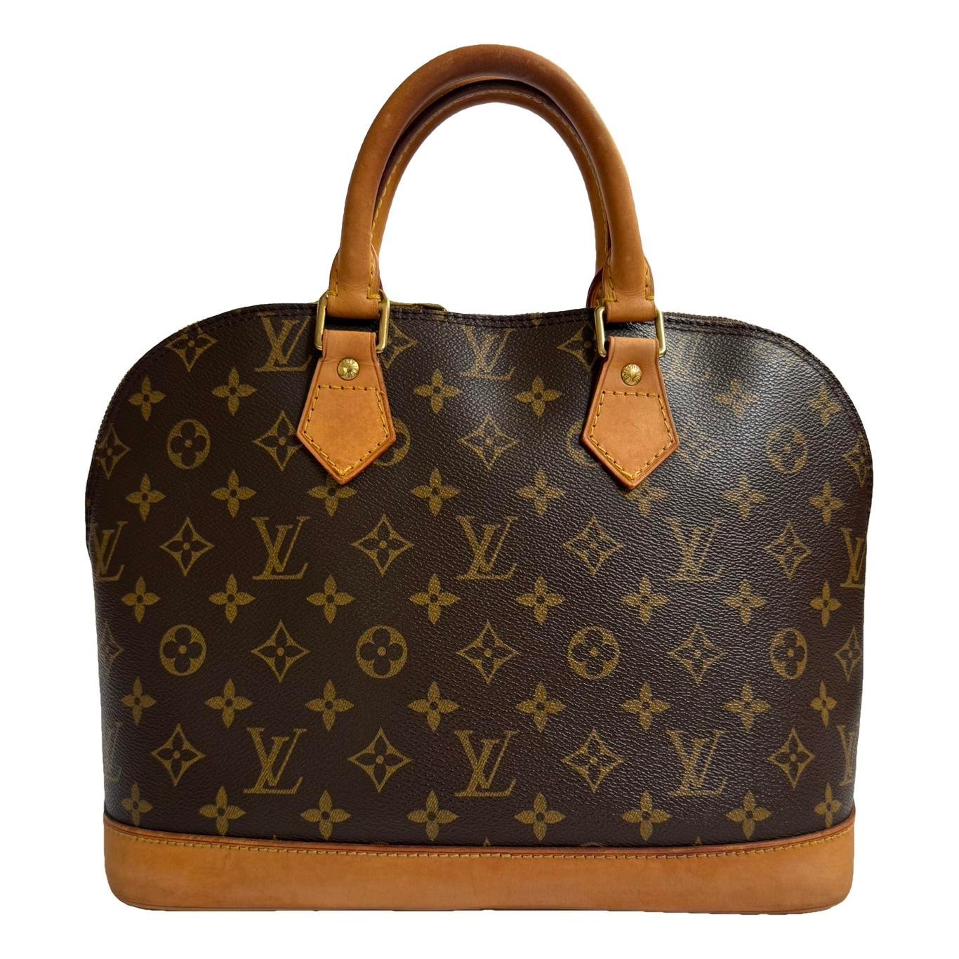 Alma leather handbag