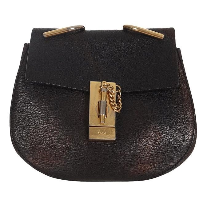 Drew leather crossbody bag