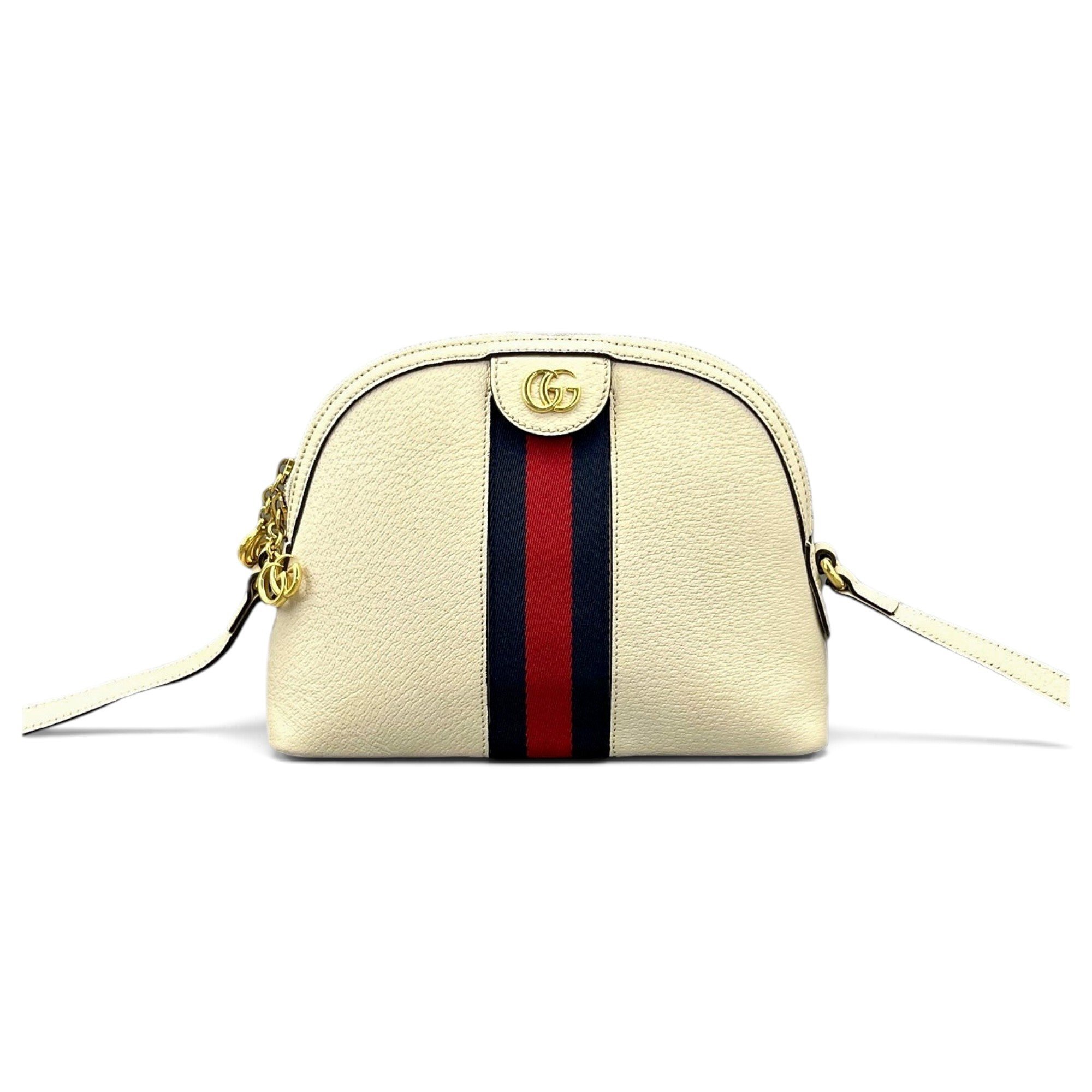Ophidia Dome leather handbag