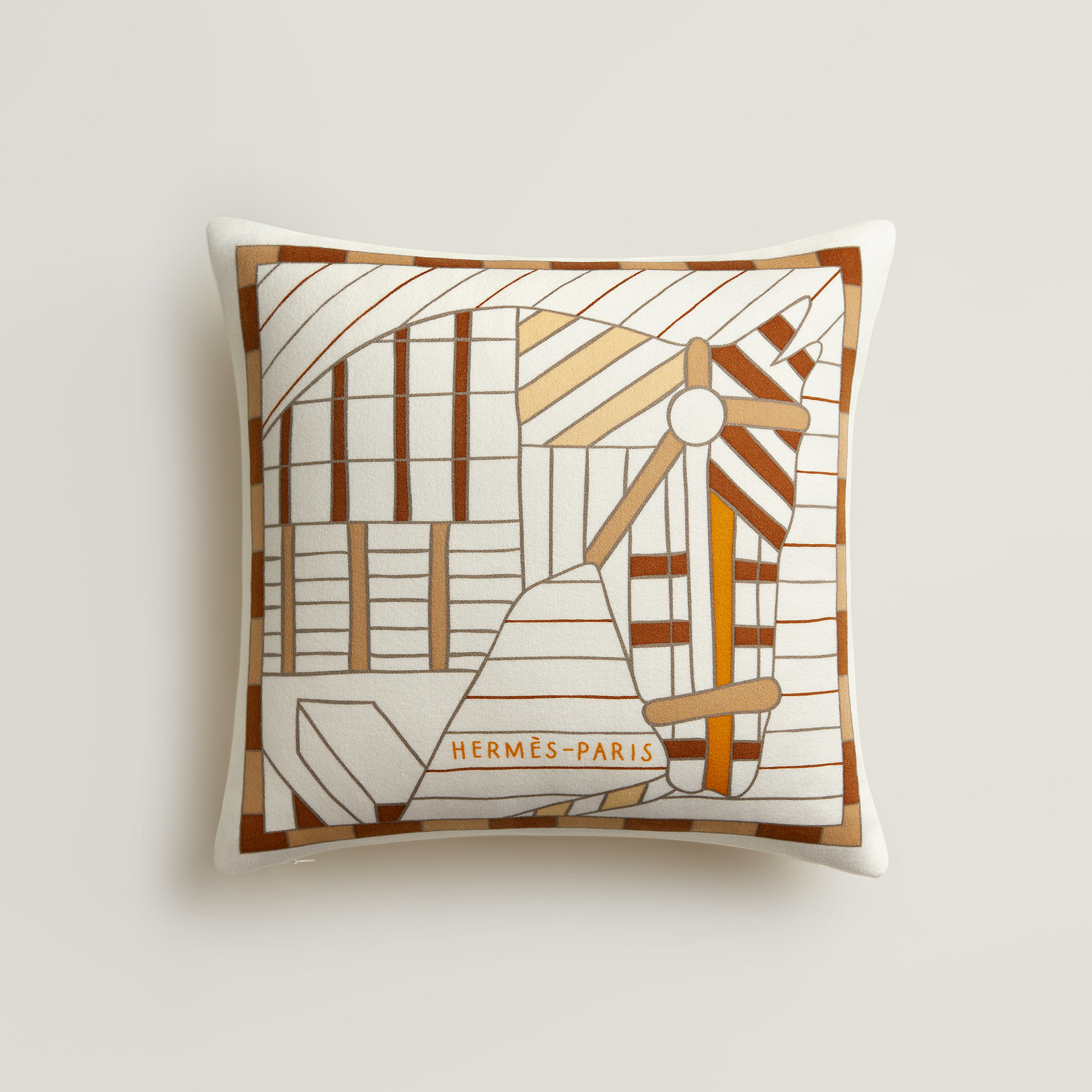 Cheval au Faubourg pillow