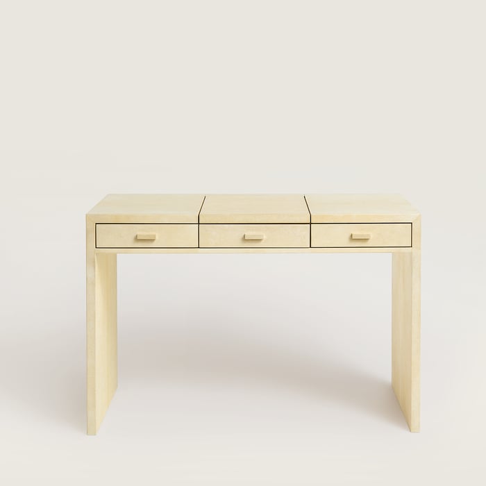Ivoire Reeditions J.-m. Frank Par Hermès 3-drawer Dressing Table