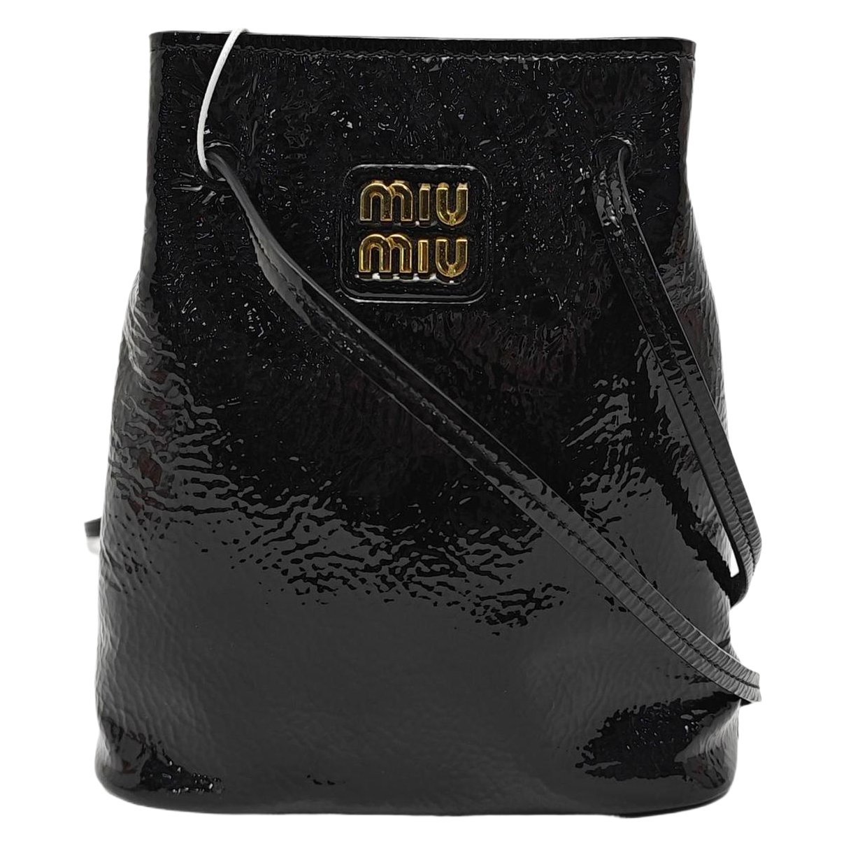 Patent leather crossbody bag