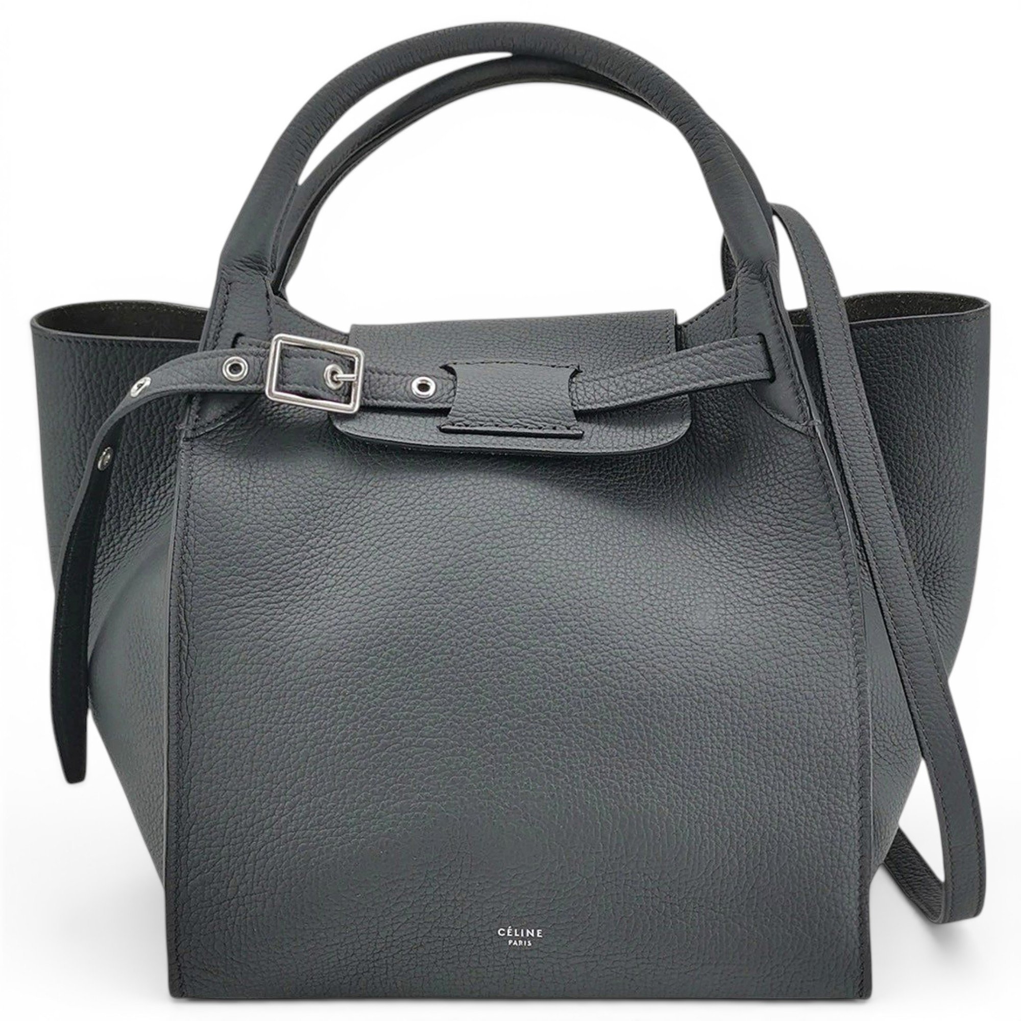 Big Bag leather handbag