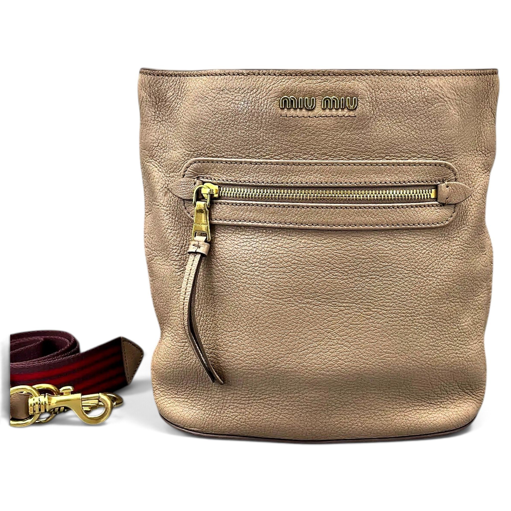 Leather crossbody bag