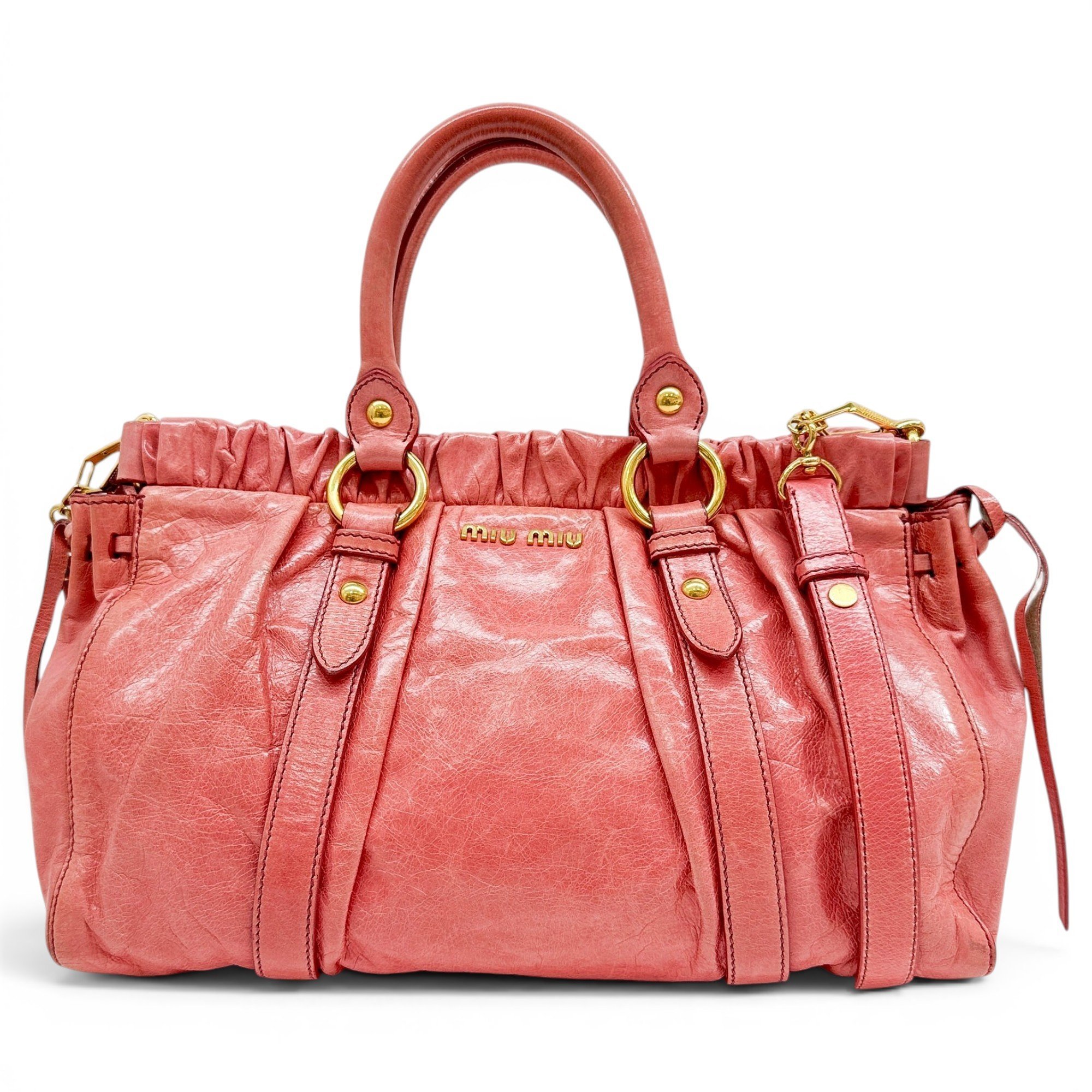 Vitello leather handbag
