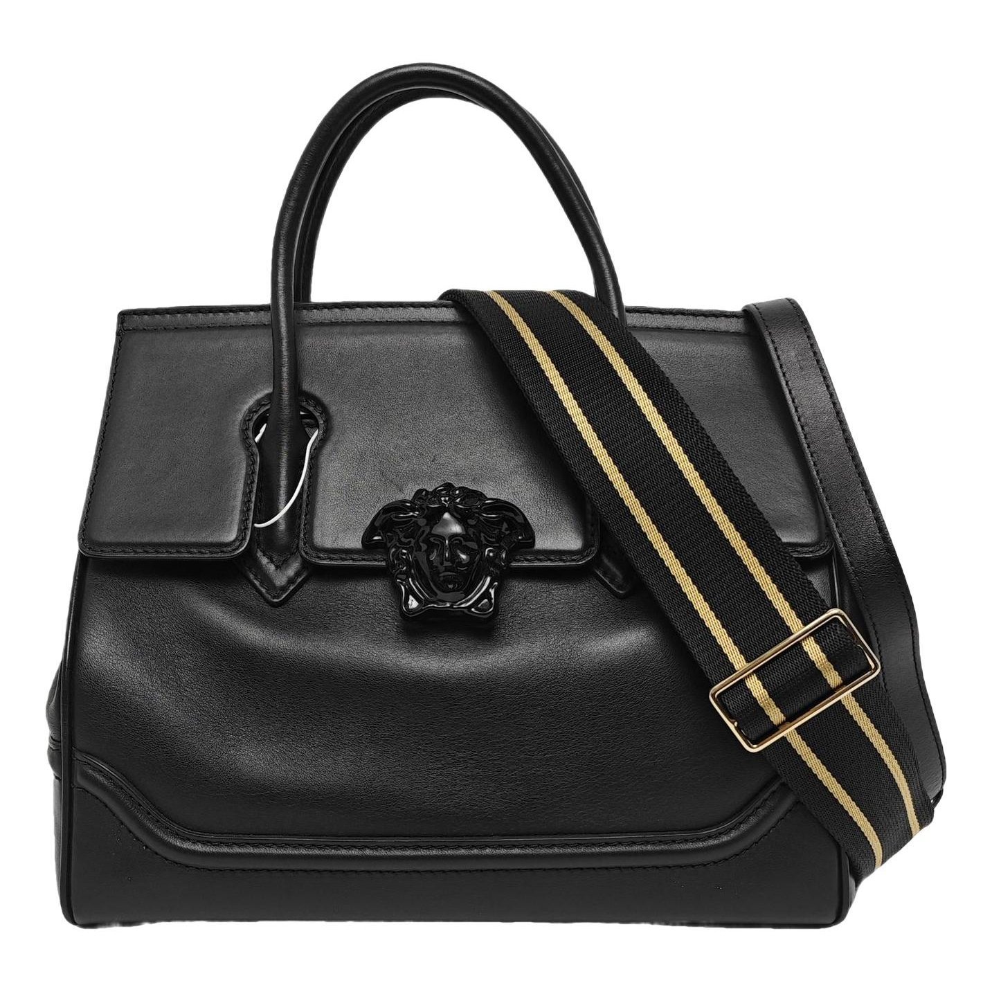 Versace Palazzo Empire leather handbag