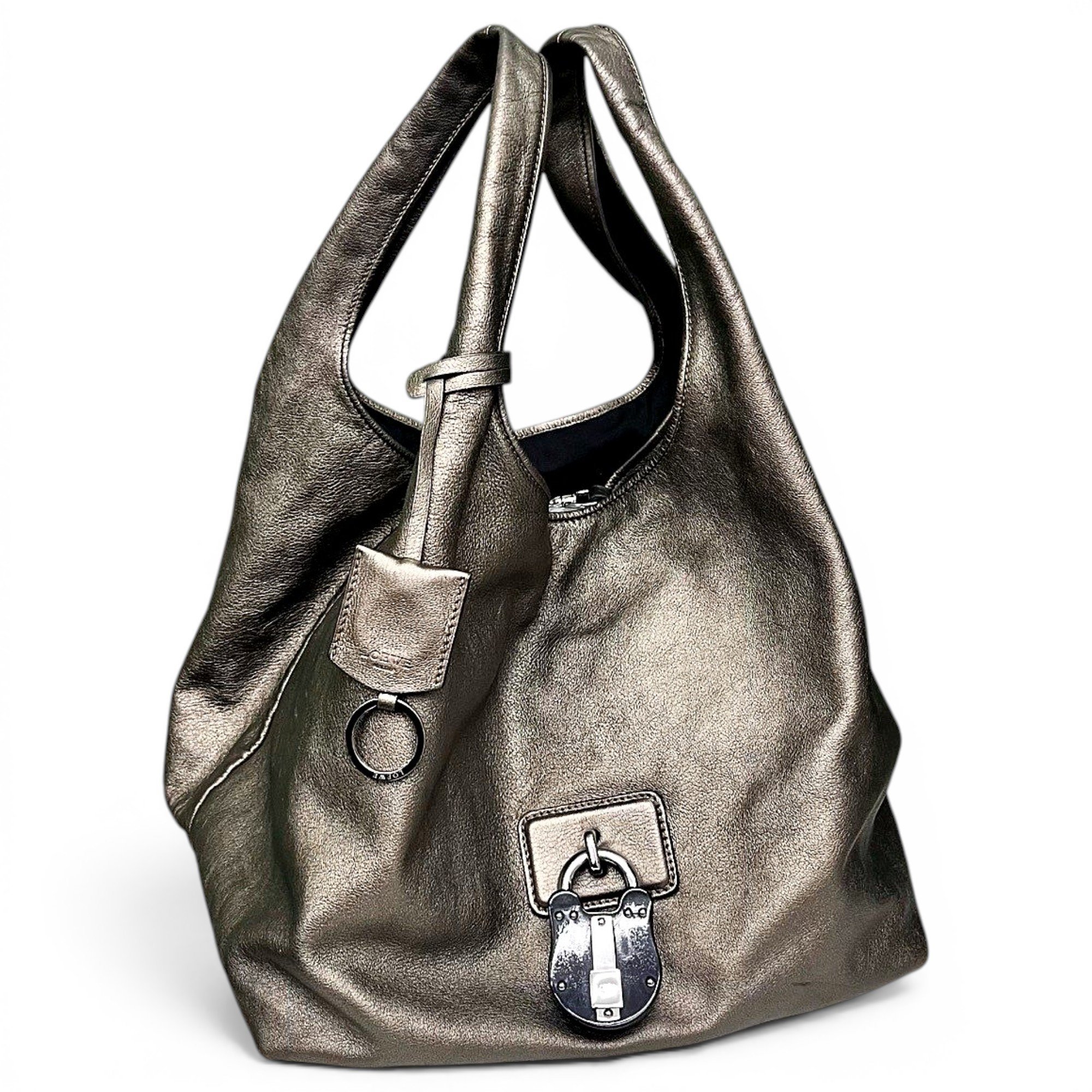 Leather handbag