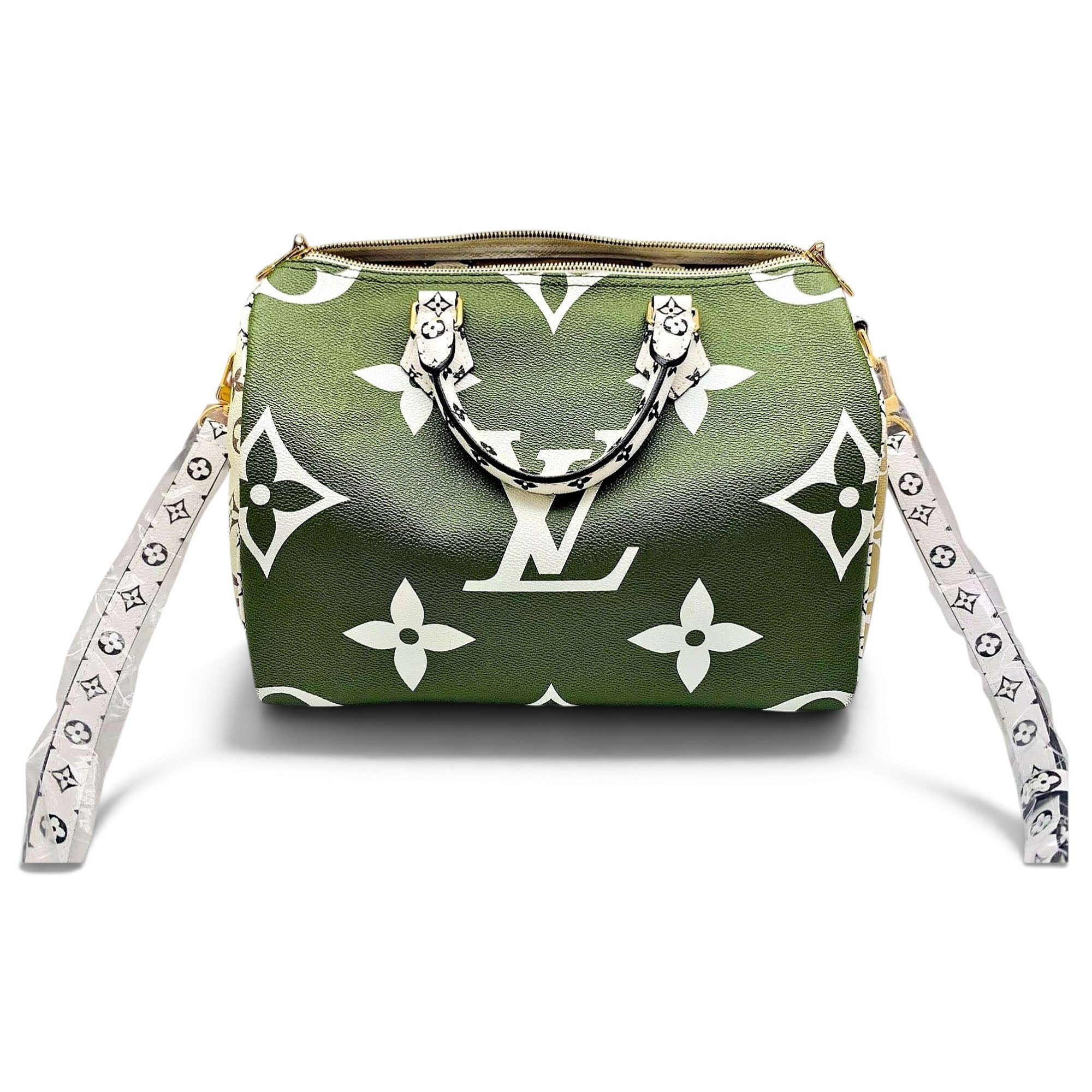 Speedy leather handbag