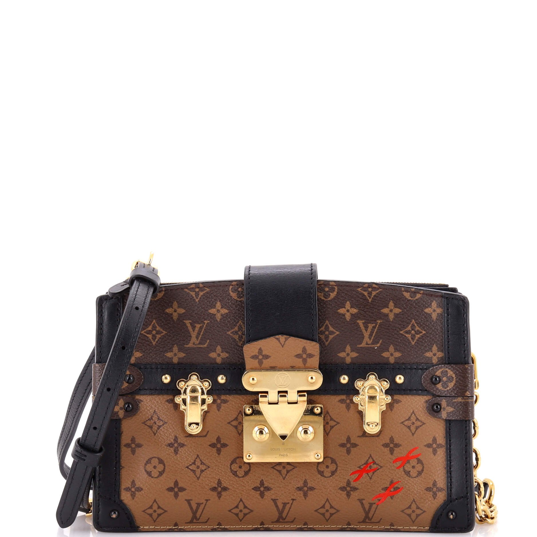 Trunk Clutch Reverse Monogram Canvas