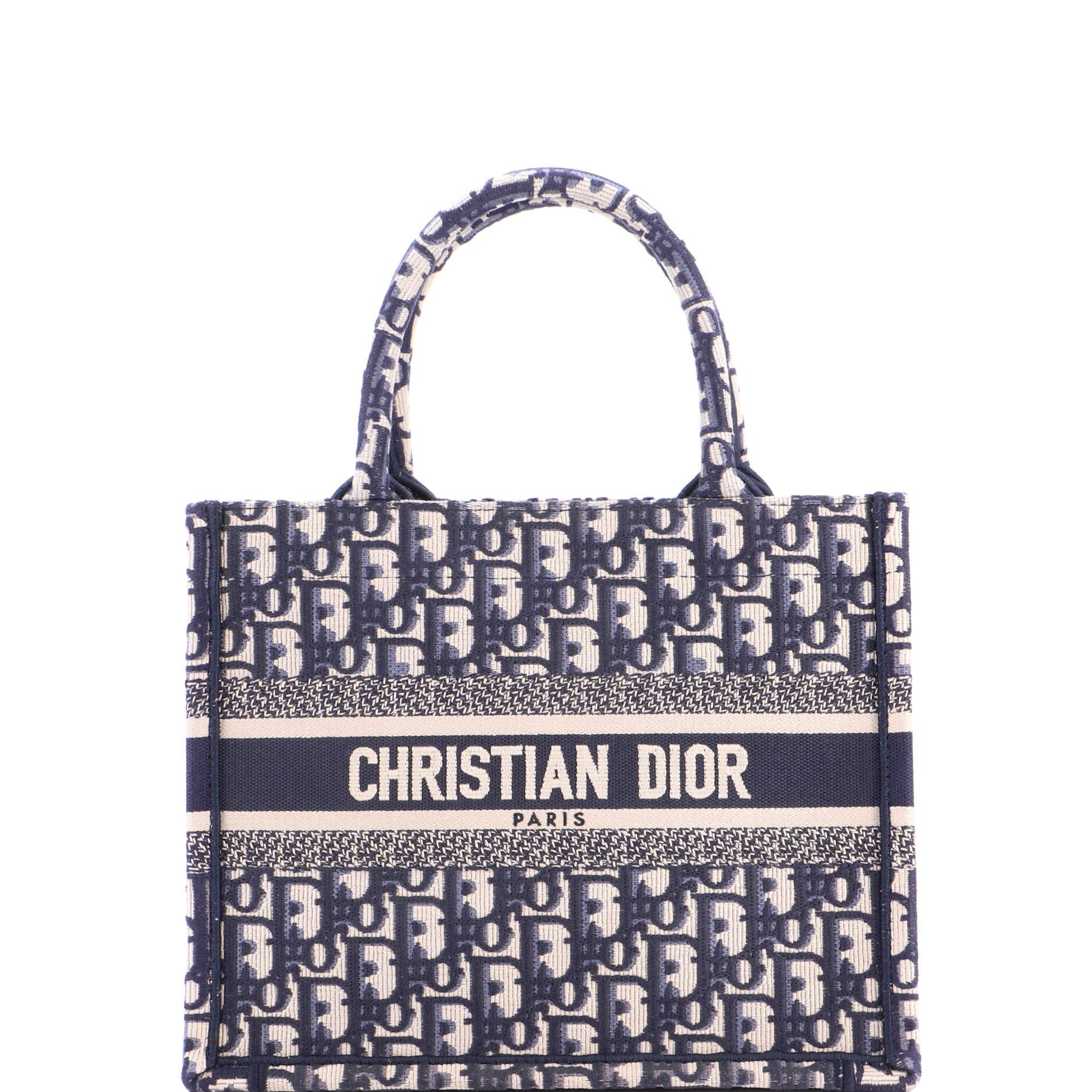 Book Tote Oblique Canvas Small