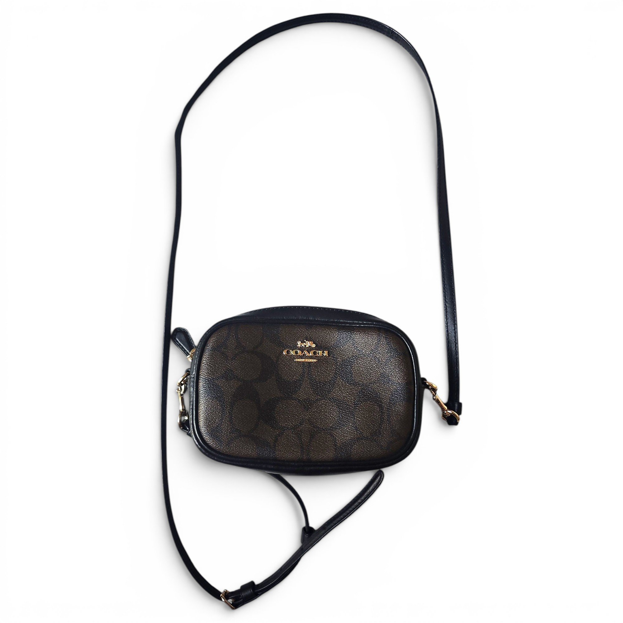 Leather crossbody bag