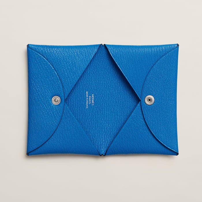 Bleu Hydra Calvi Card Holder