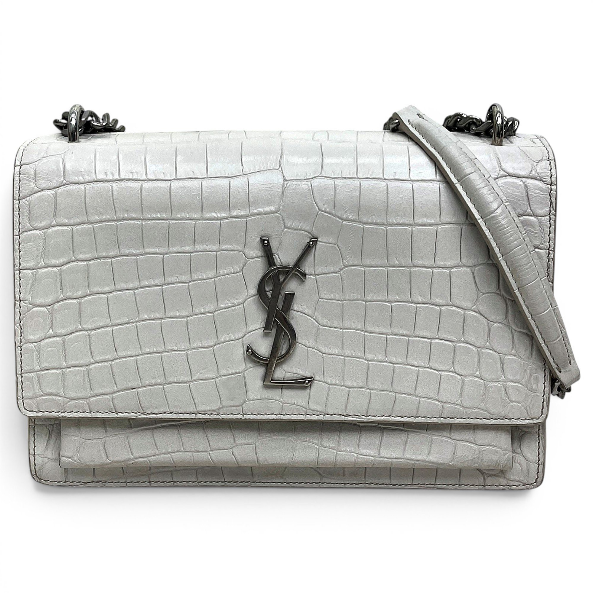 Sunset leather handbag