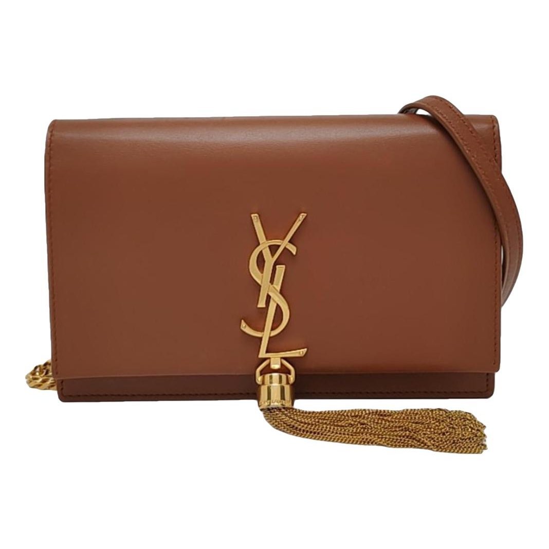 Pompom Kate leather crossbody bag