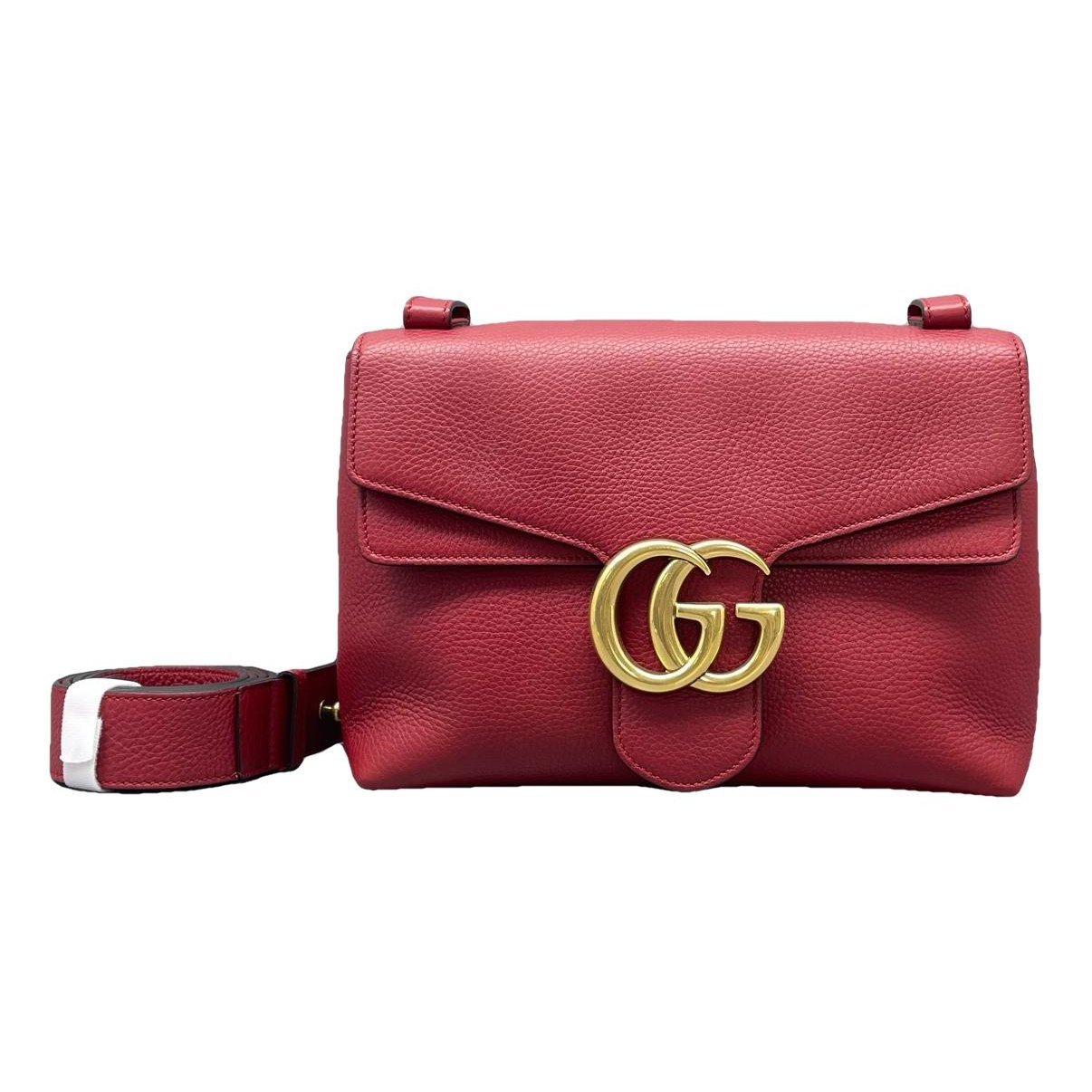 GG Marmont Flap leather handbag