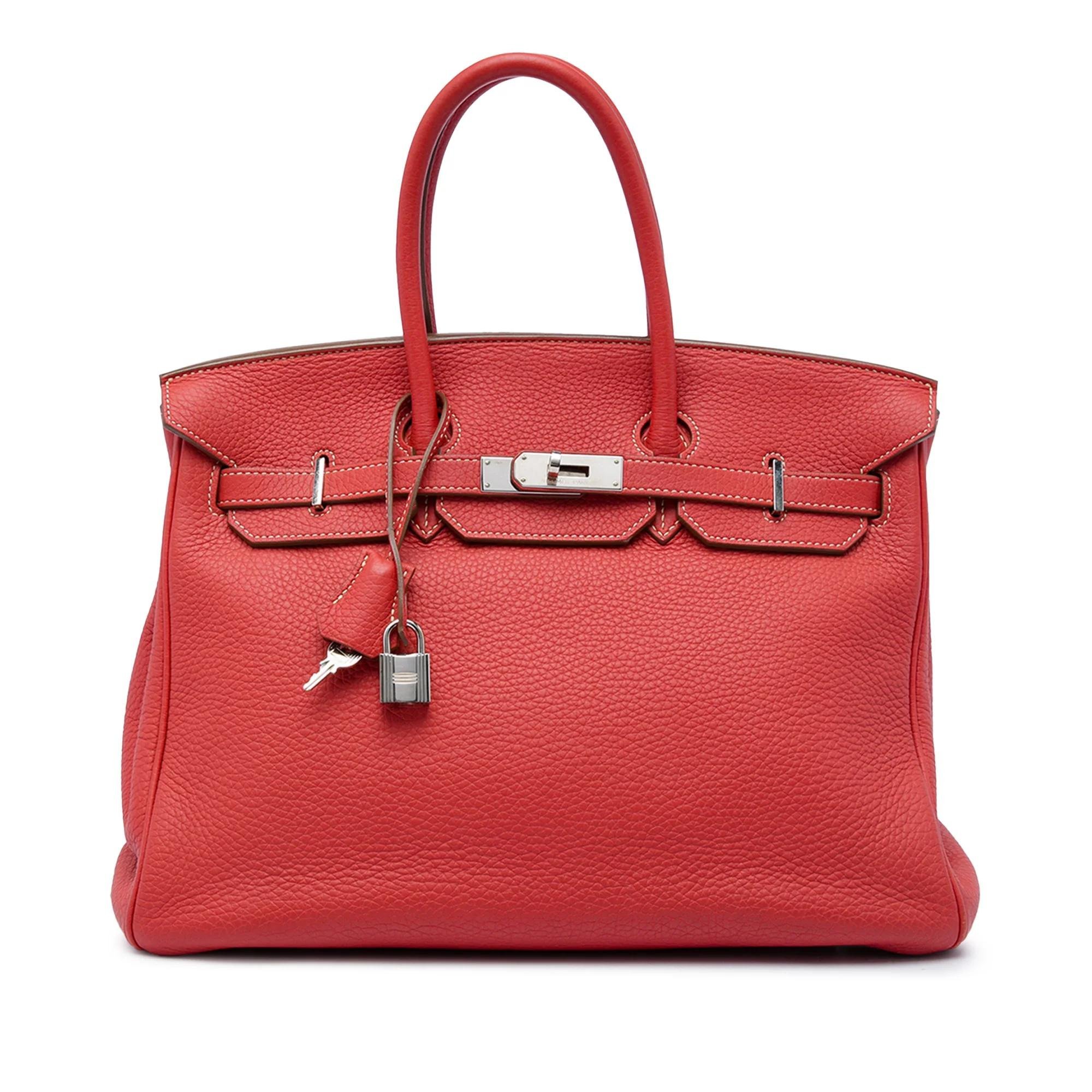 Birkin Shoulder pony-style calfskin handbag