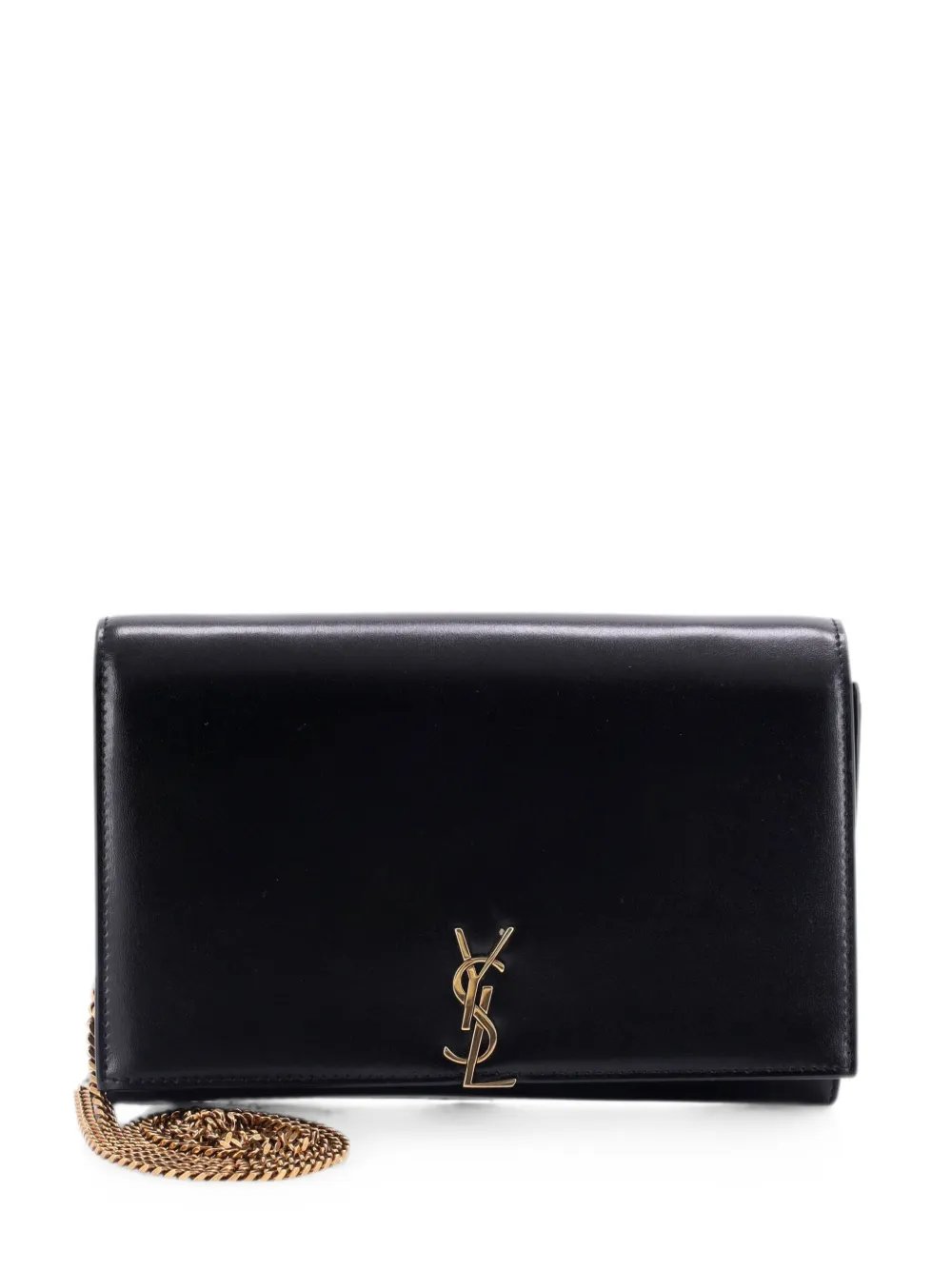 Classic Monogram Flap Chain Wallet Leather clutch bag